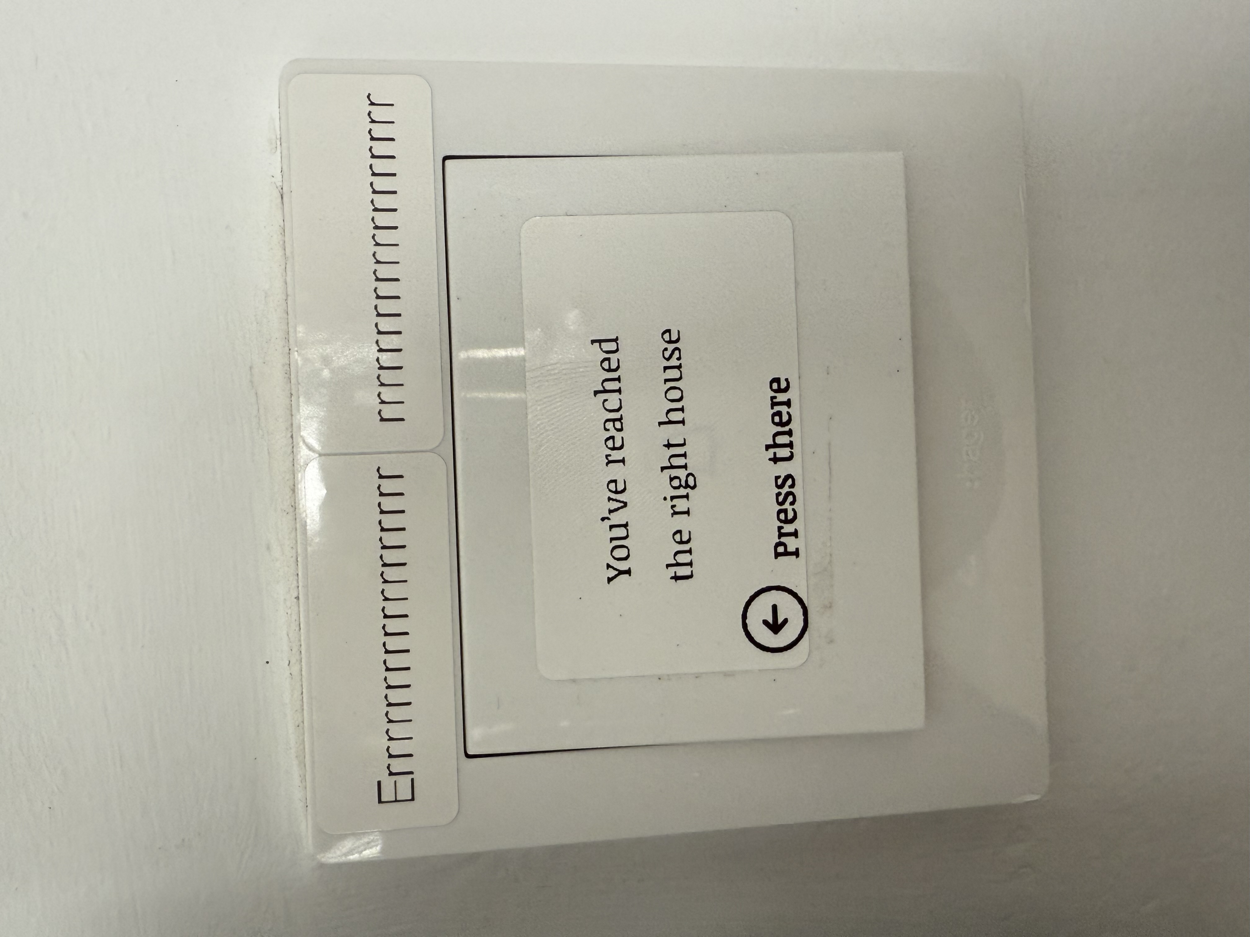 Making our entrance uniquely ours without spending much