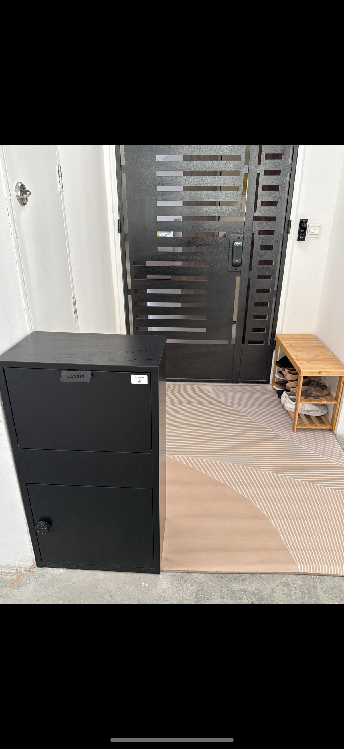 Making our entrance uniquely ours without spending much