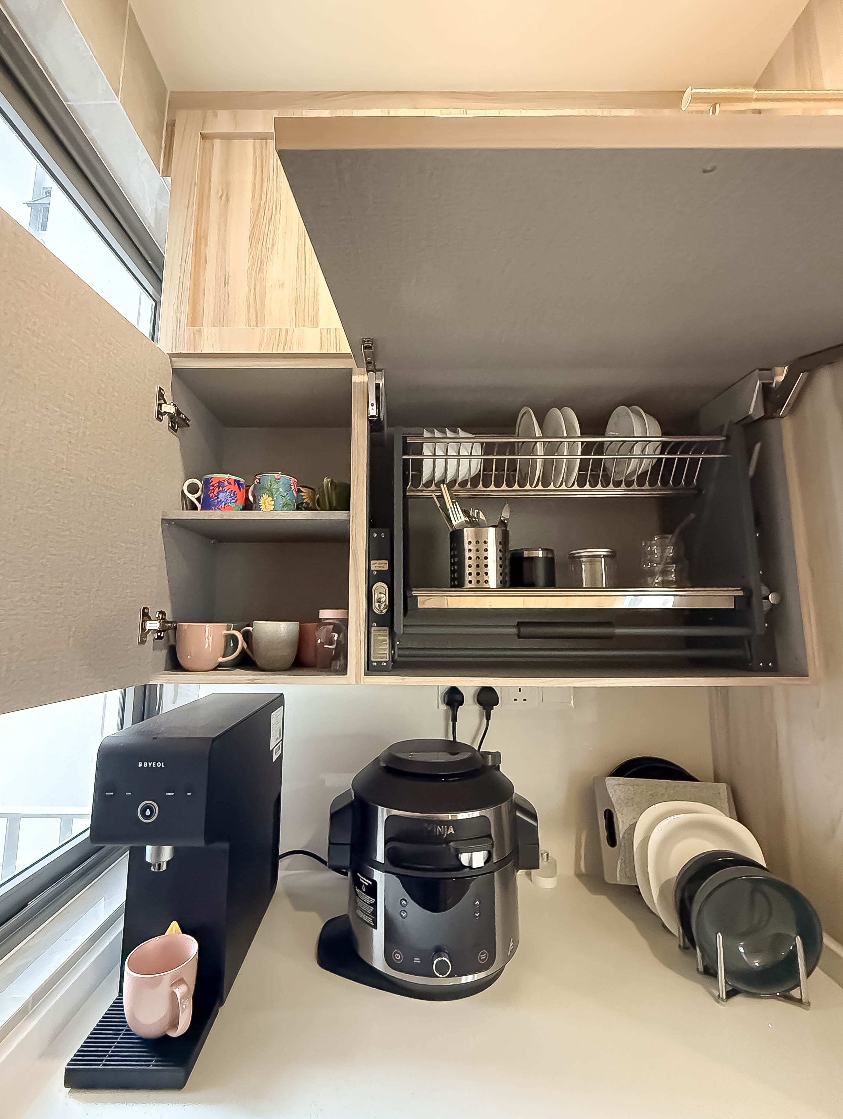 Customer home photo 2: Making the best out of a small Scandi kitchen - Organisation Tips!