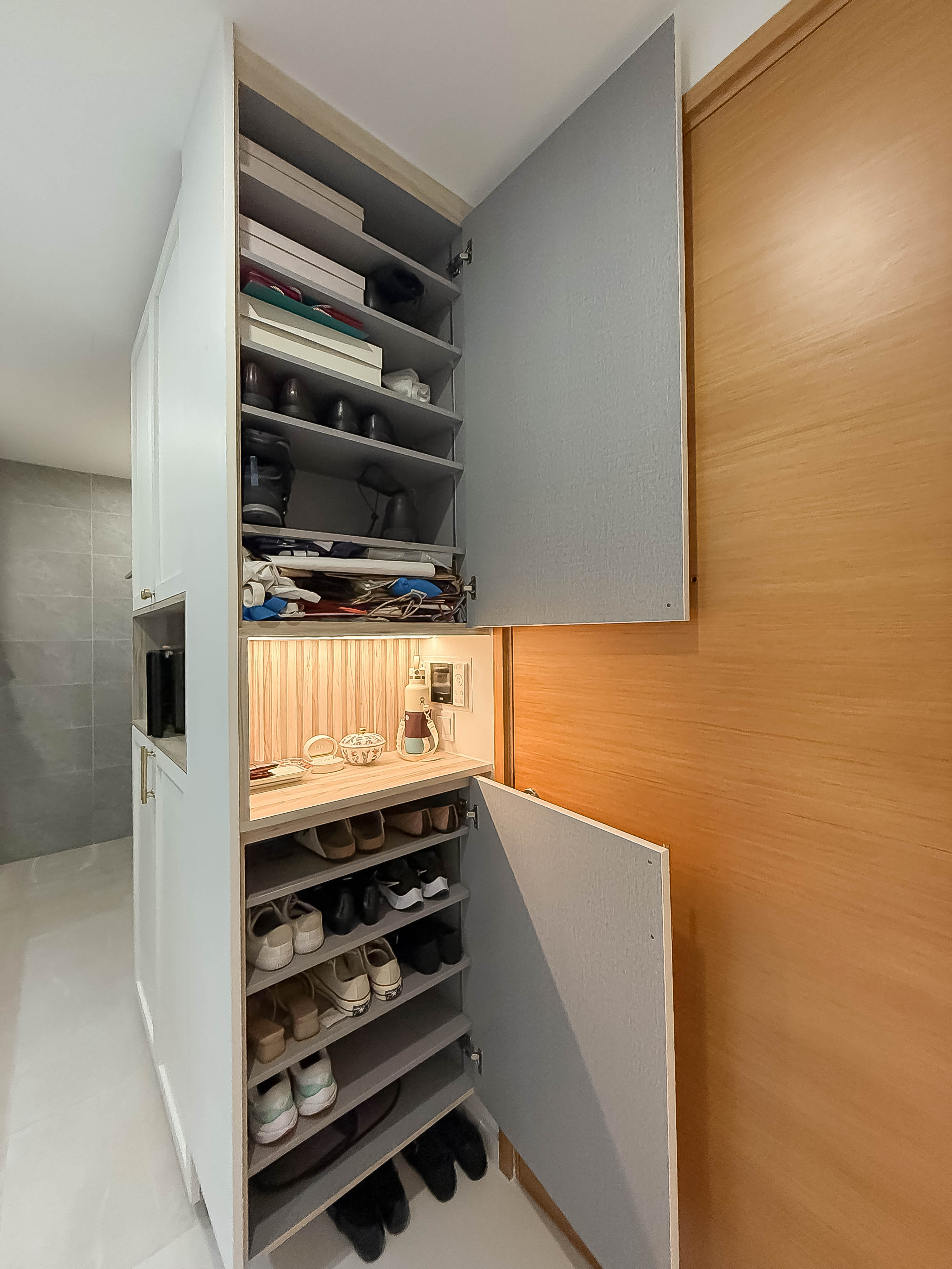 No Bomb Shelter? No Problem - Storage in a small scandi condo
