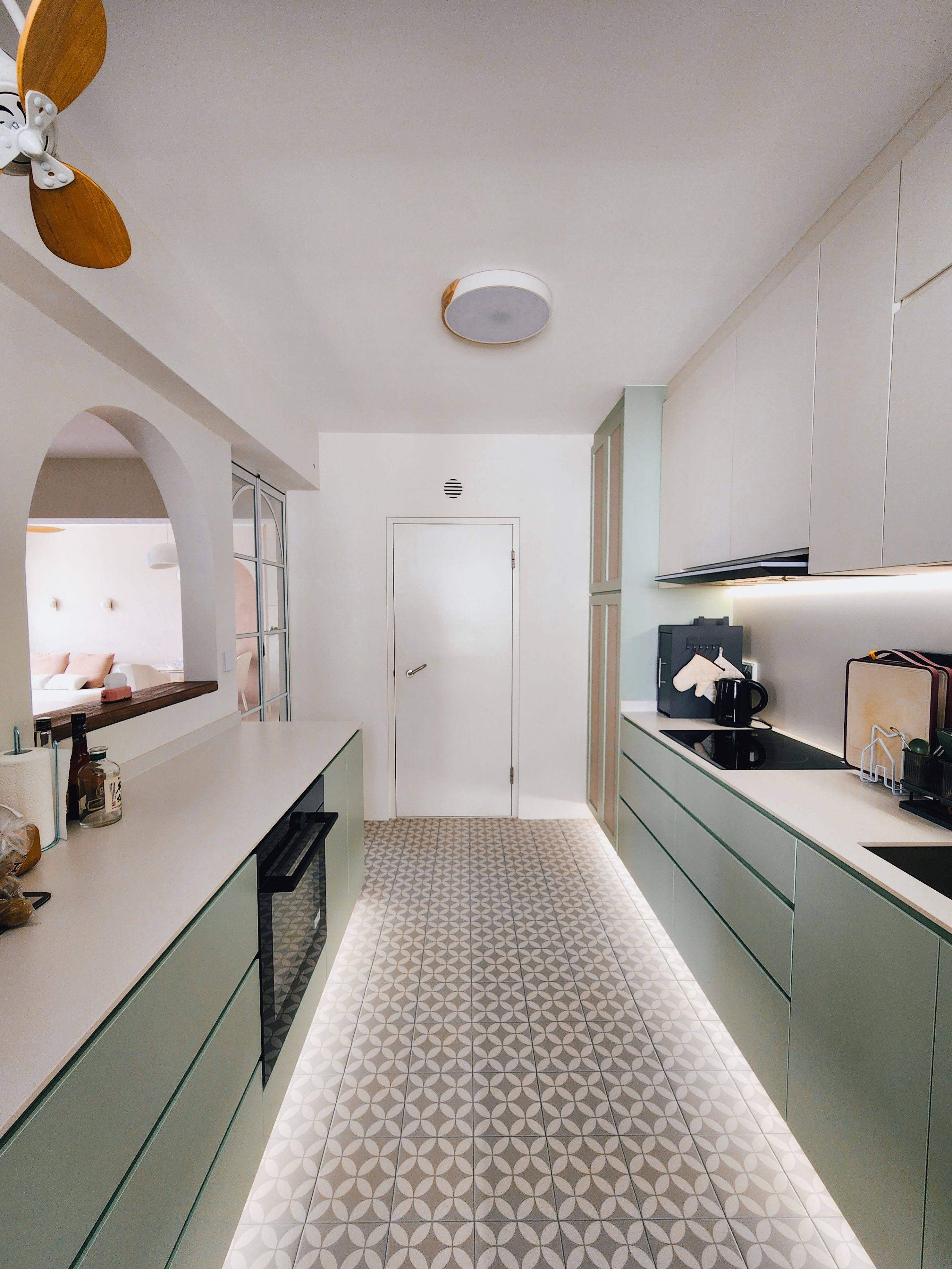 Peranakan-inspired-kitchen-with-hidden-storage-and-a-power-track-hack!