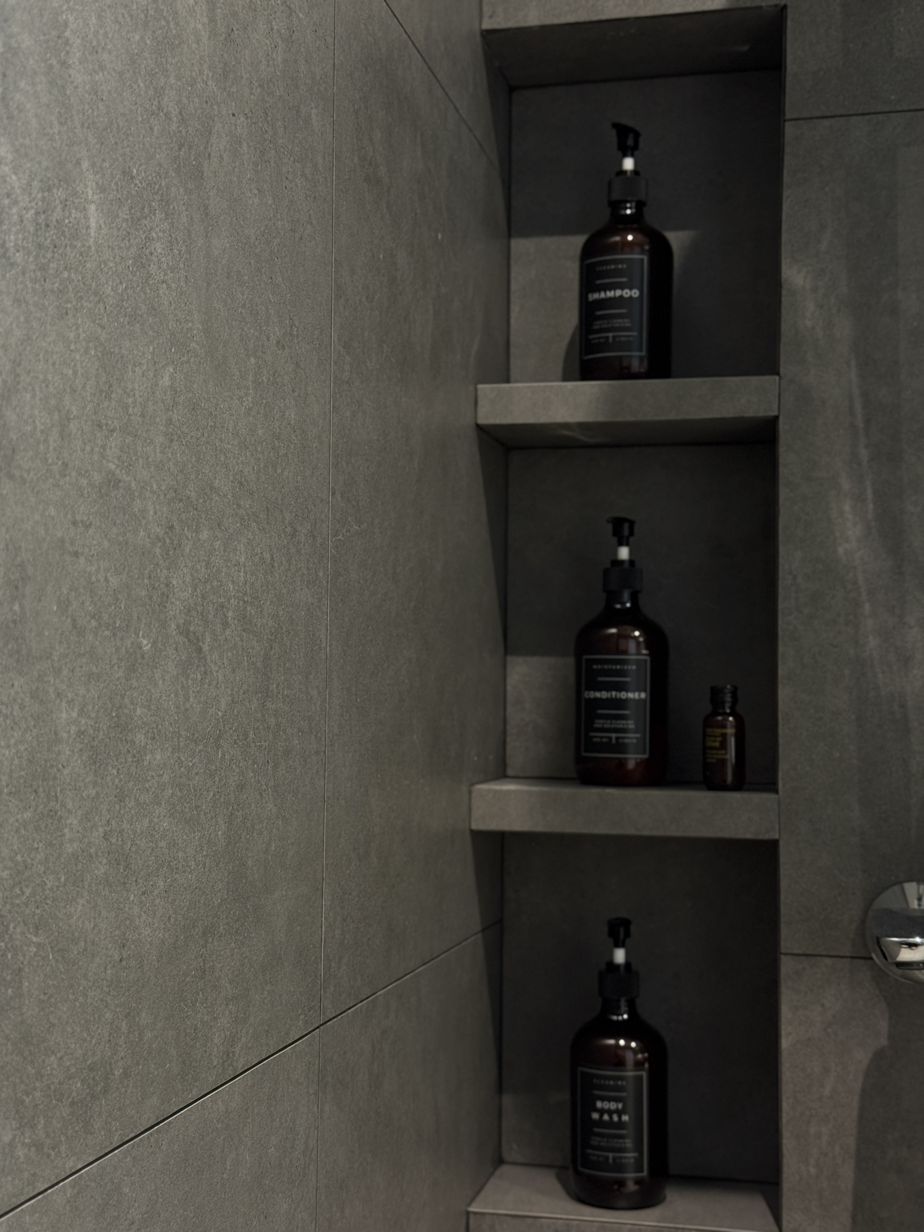 Master Bathroom Goals with Sleek lines and Smart Storage