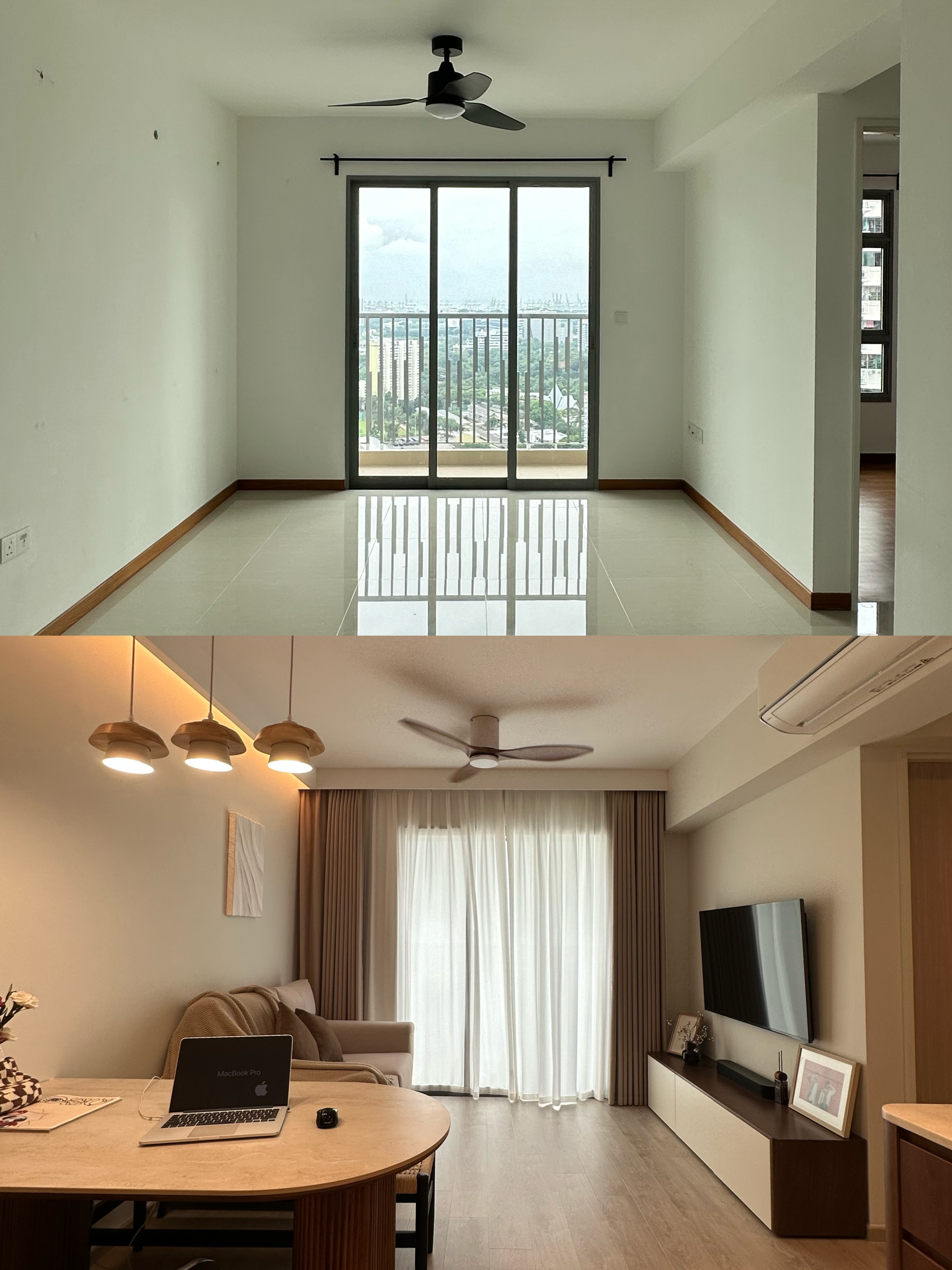 Our 3room Resale: Before vs After