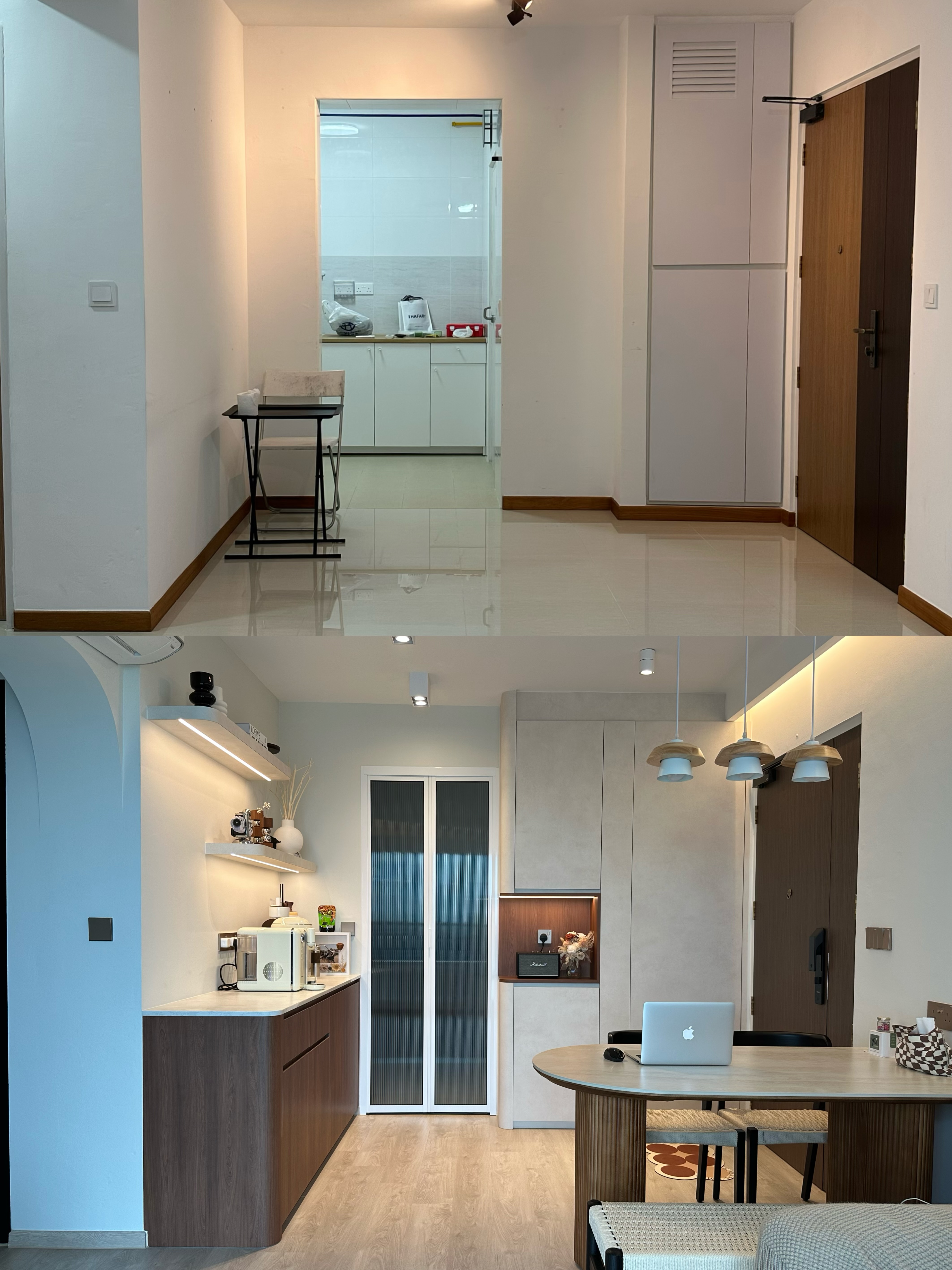 Our 3room Resale: Before vs After