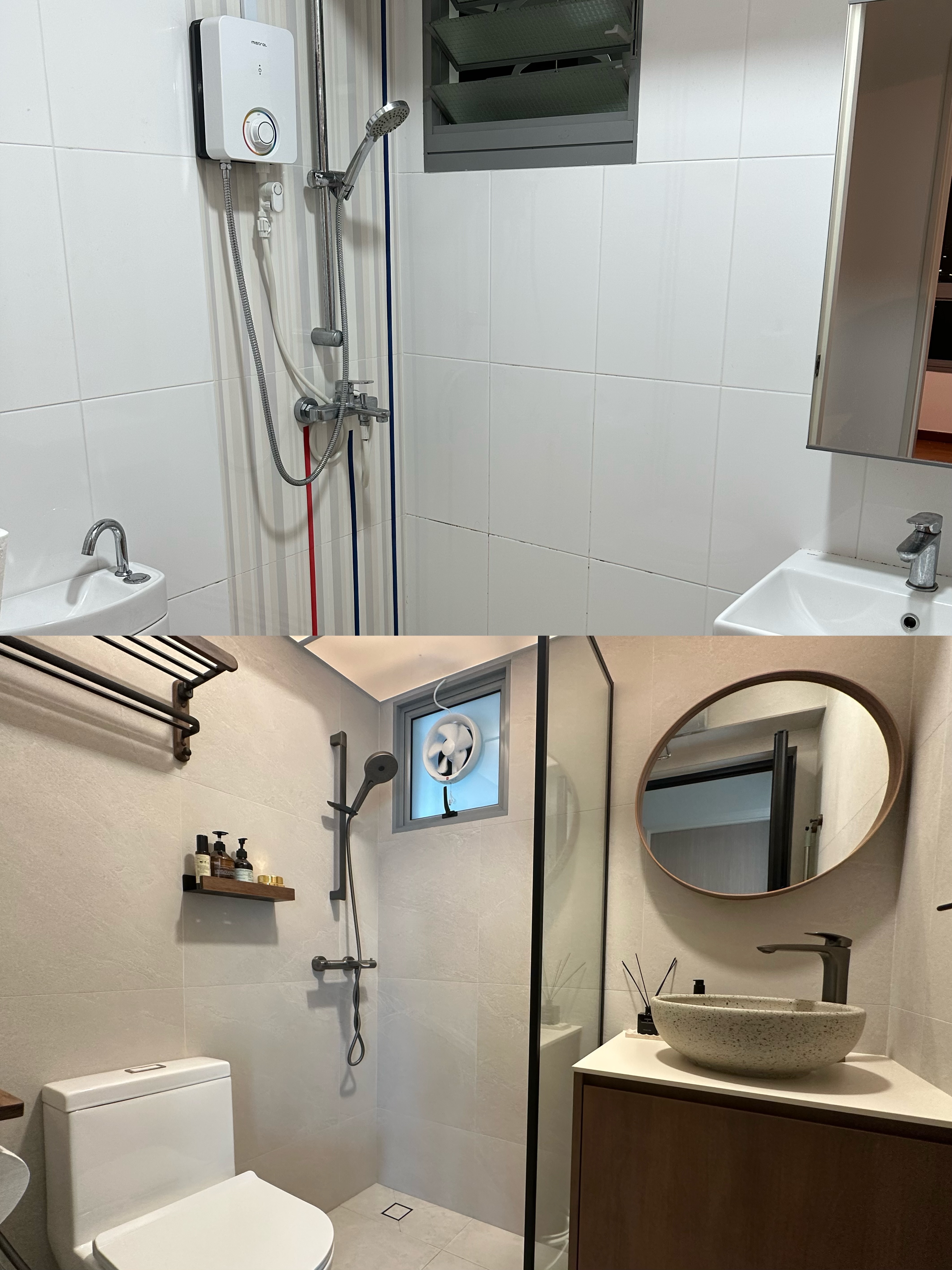 Our 3room Resale: Before vs After