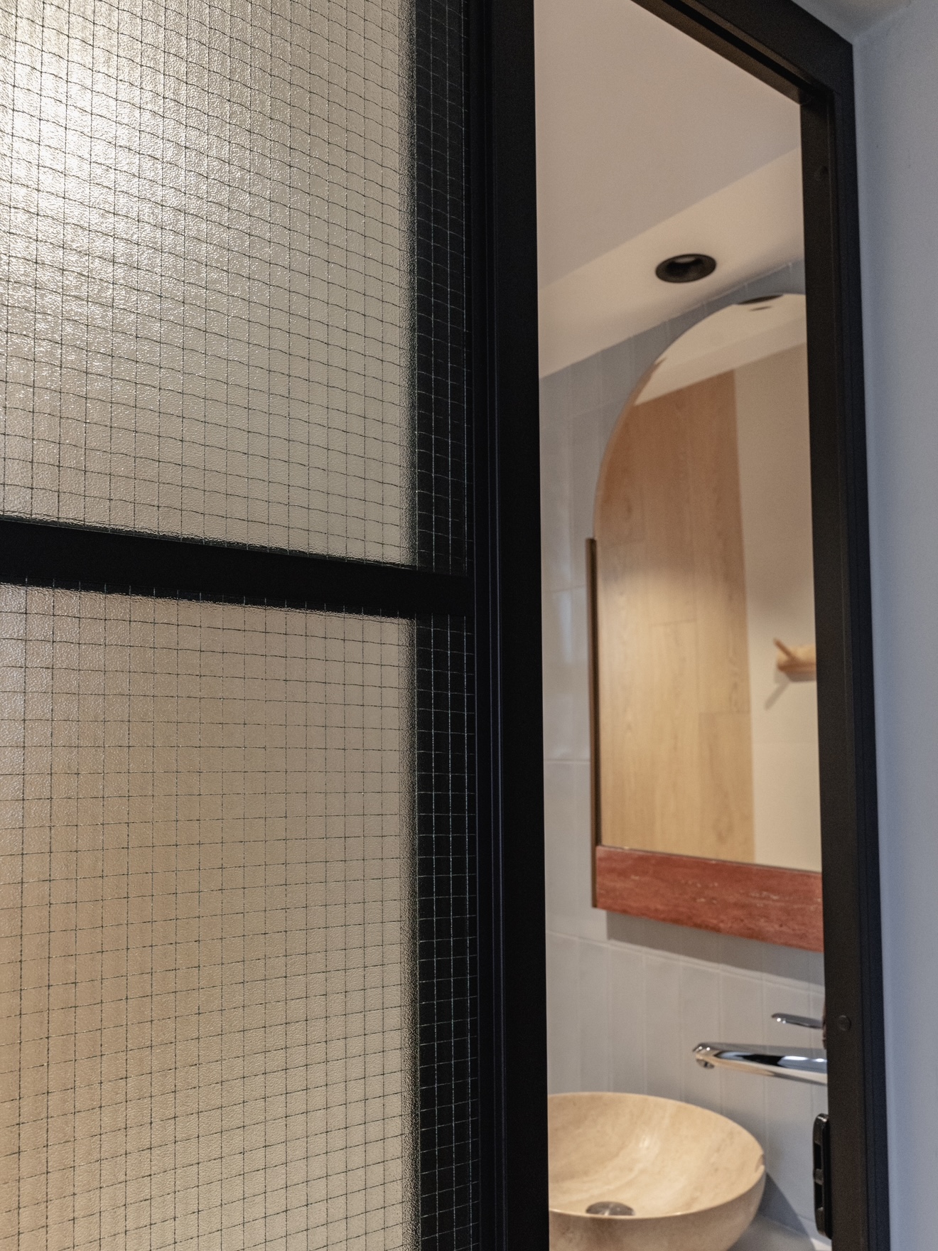 No boring showers here: An onsen-inspired bathroom with a modern twist