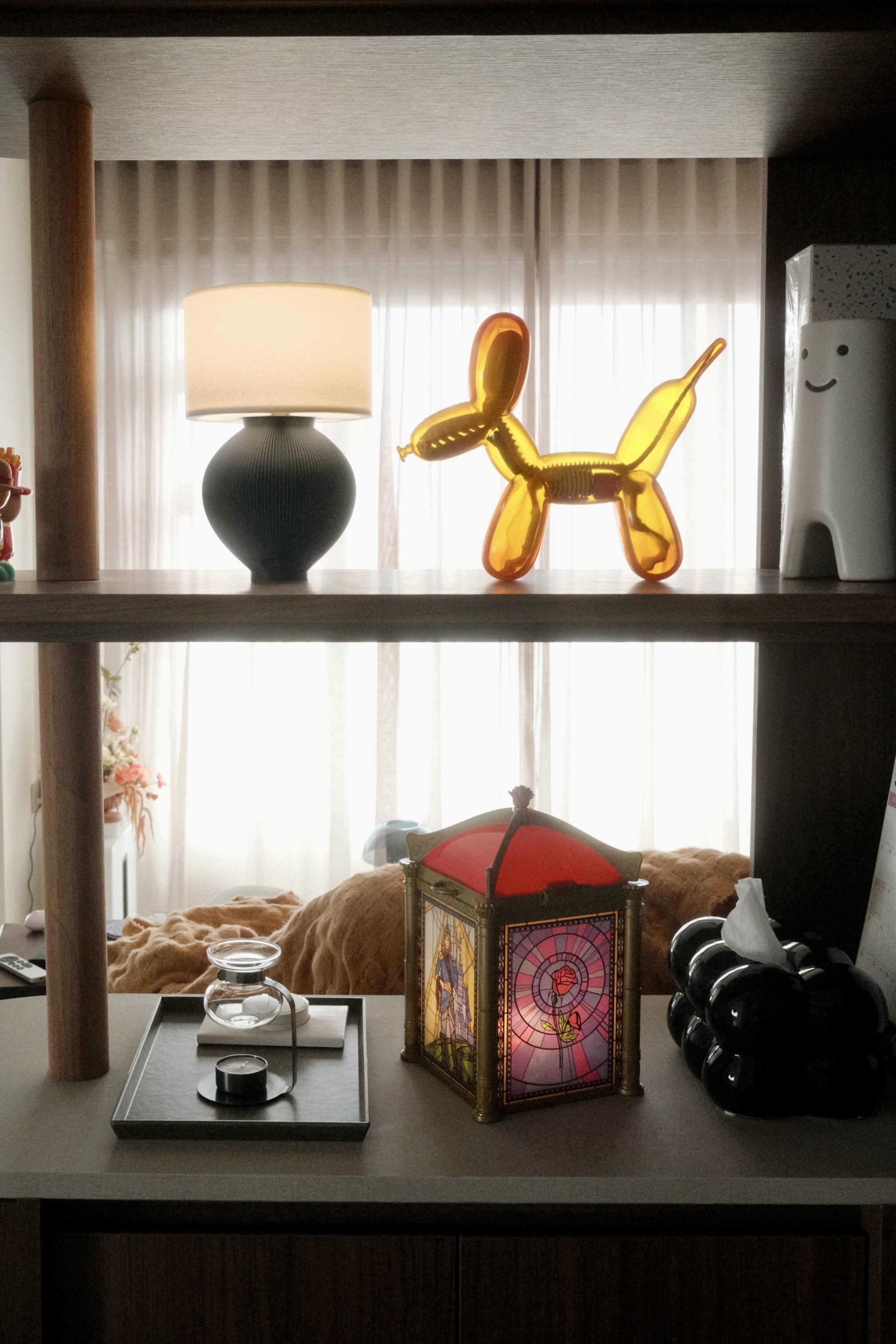 How we planned in-built & off-the-rack displays for knick knacks 🧸