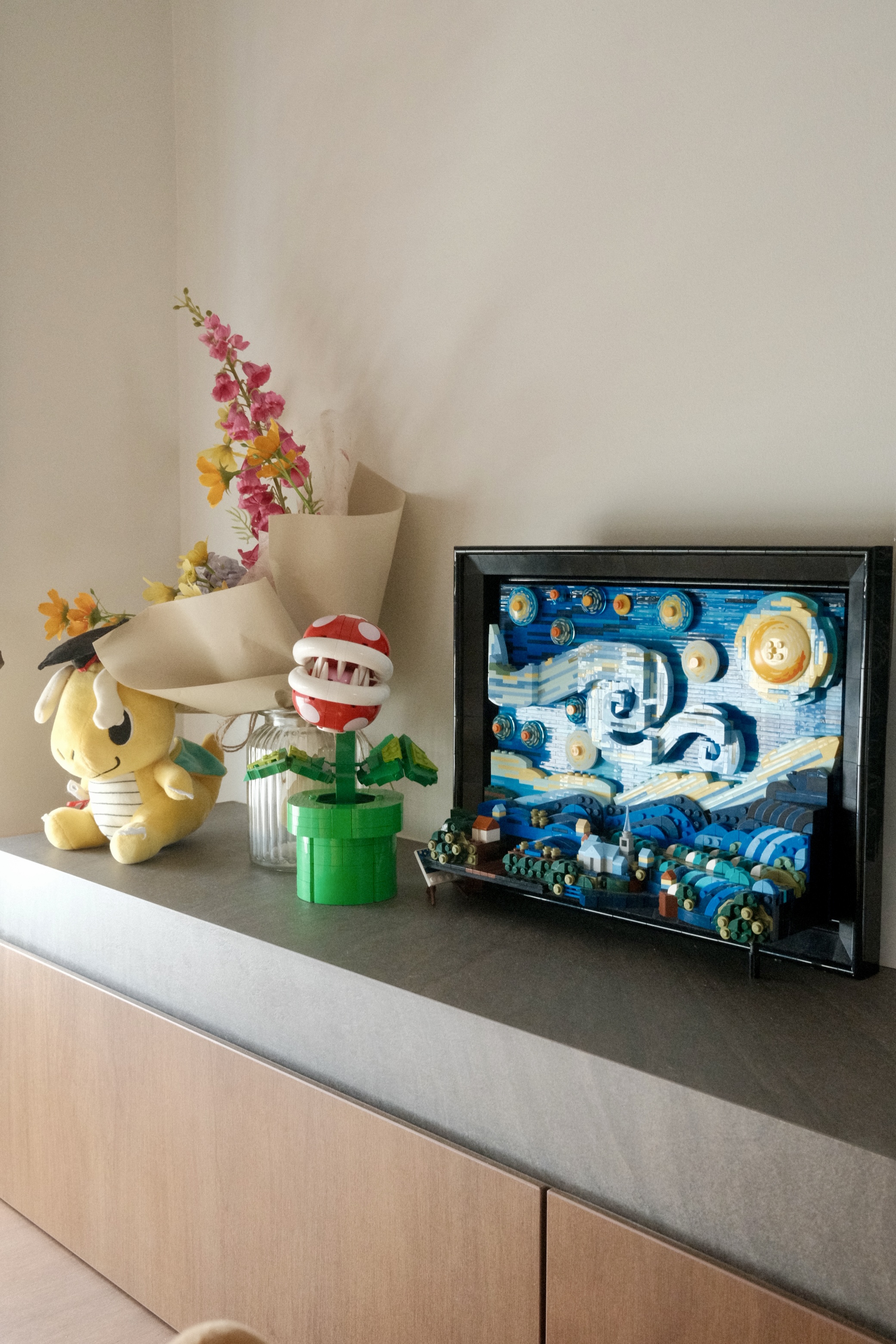 How we planned in-built & off-the-rack displays for knick knacks 🧸