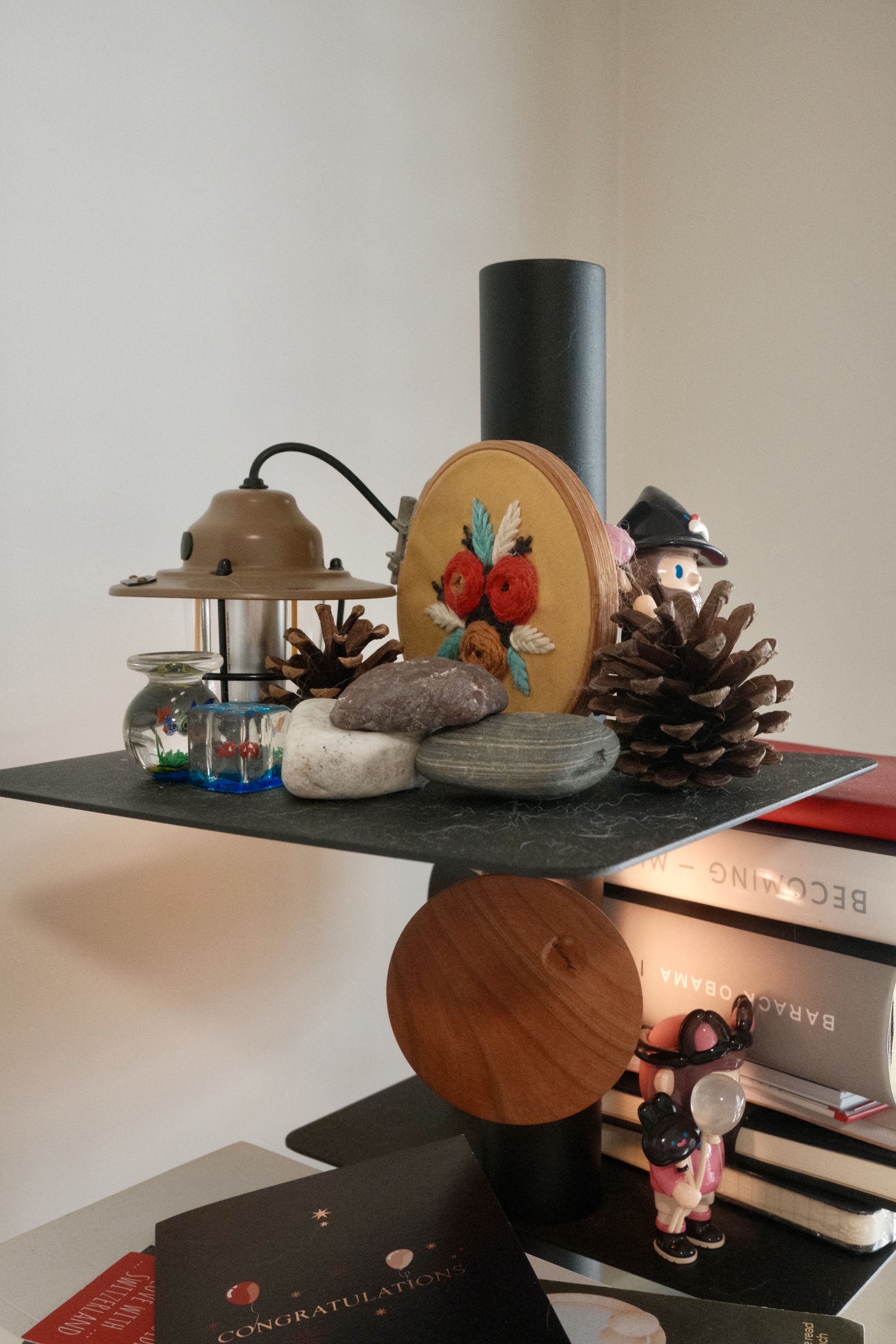 How we planned in-built & off-the-rack displays for knick knacks 🧸