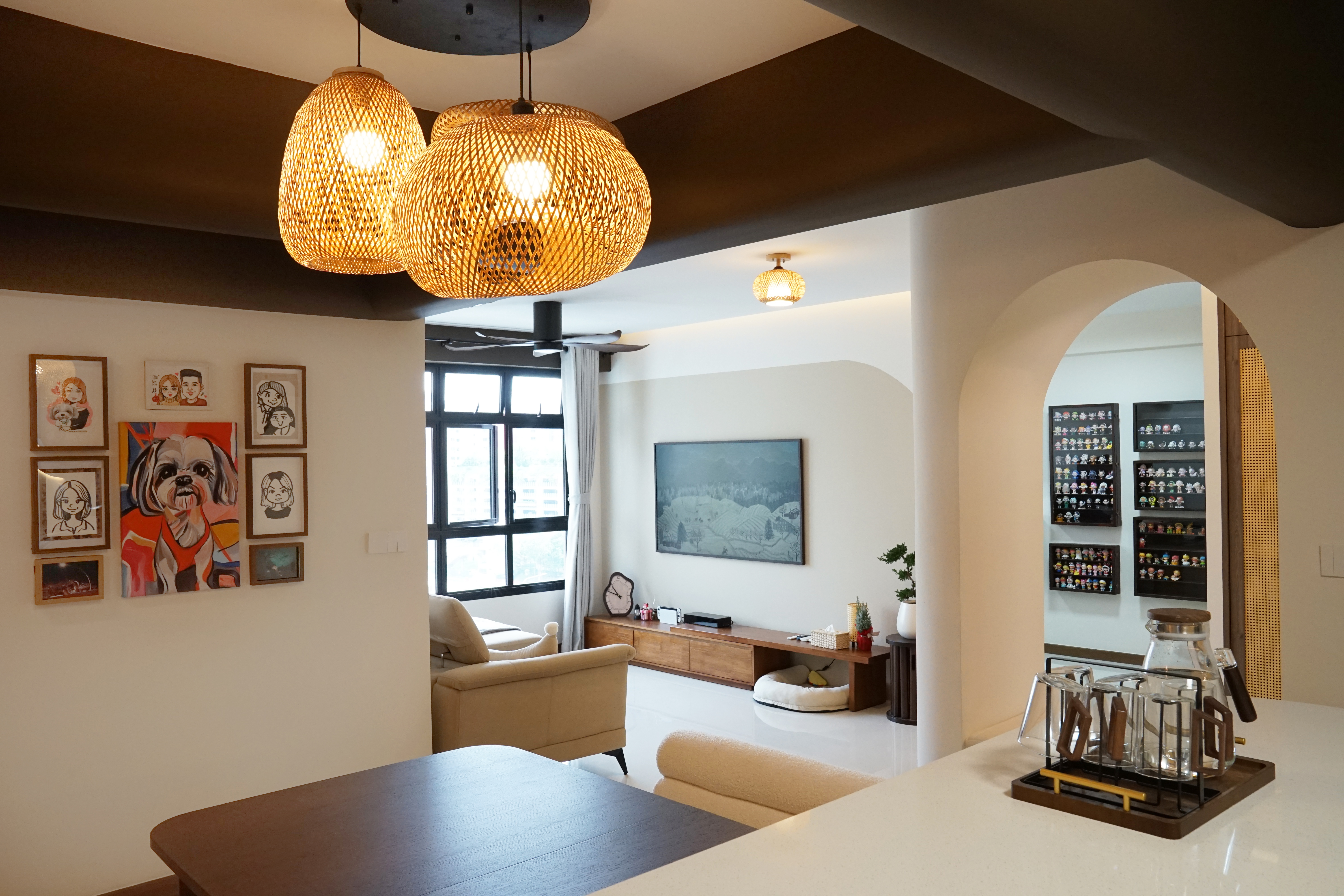 House Tour: A natural yet elegant charm Modern Baline in a 5-Room BTO