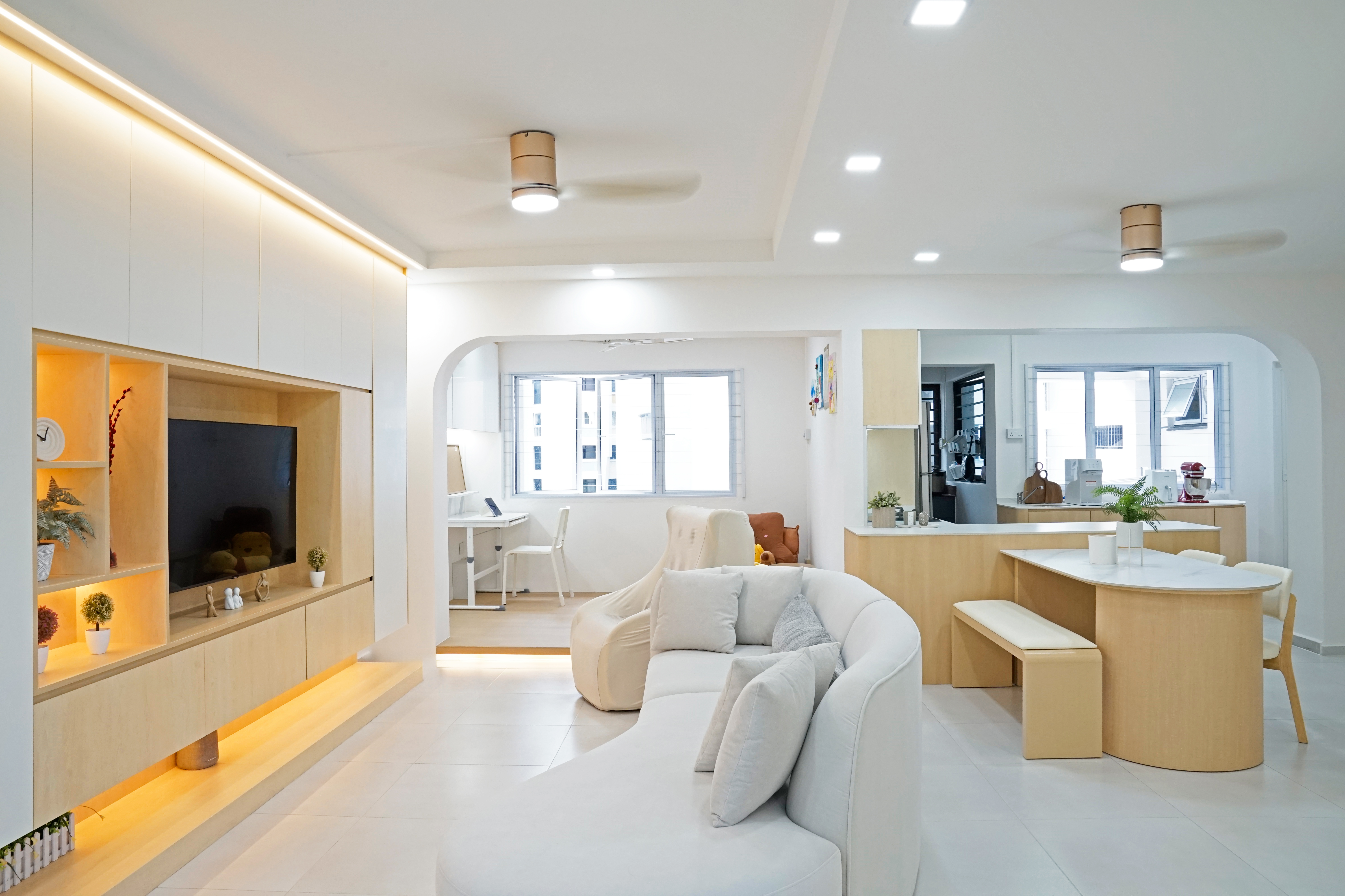 House Tour: A Soft, Serene & Smartly Scandinavian in a 5-Room BTO