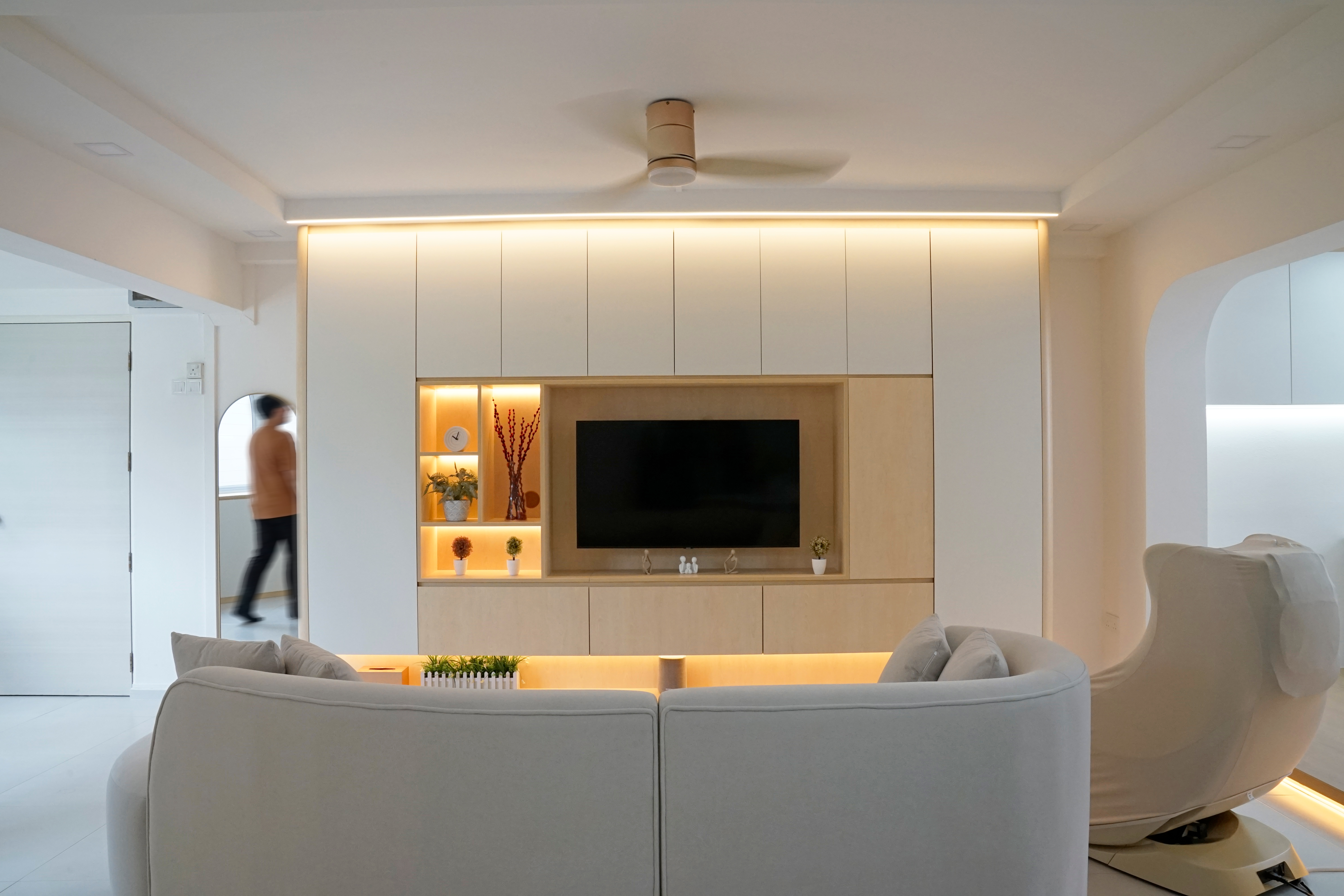 House Tour: A Soft, Serene & Smartly Scandinavian in a 5-Room BTO