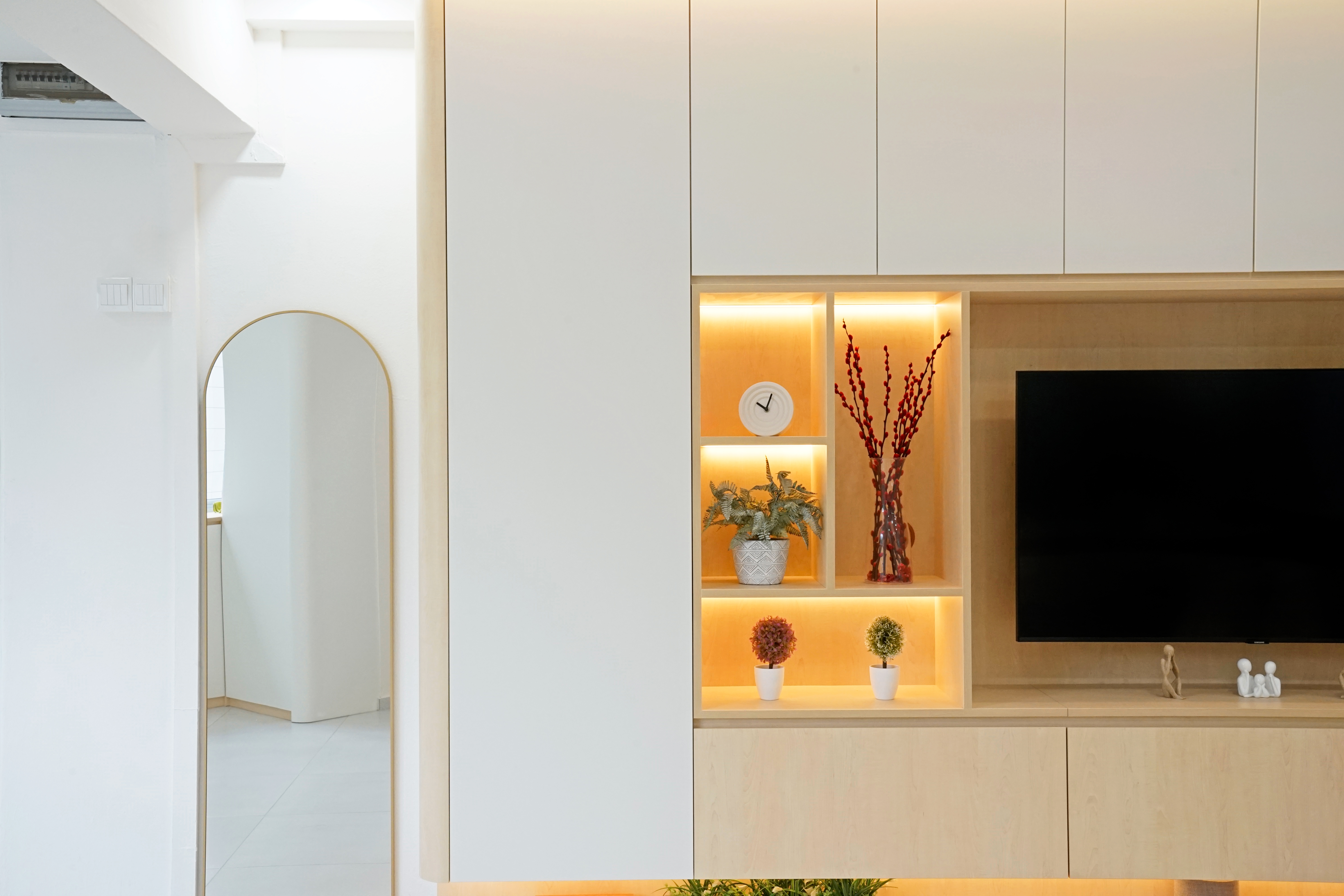 House Tour: A Soft, Serene & Smartly Scandinavian in a 5-Room BTO