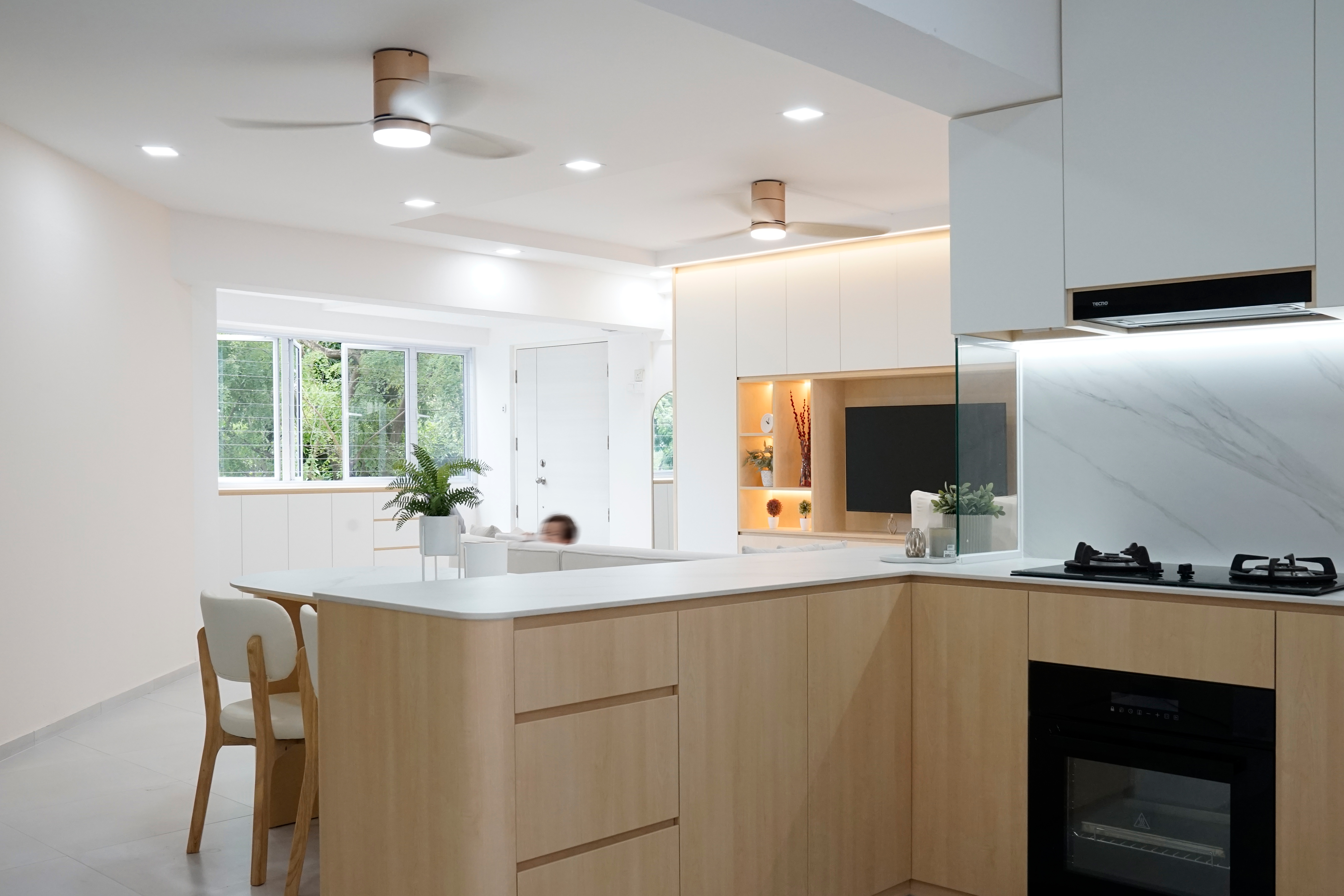 House Tour: A Soft, Serene & Smartly Scandinavian in a 5-Room BTO