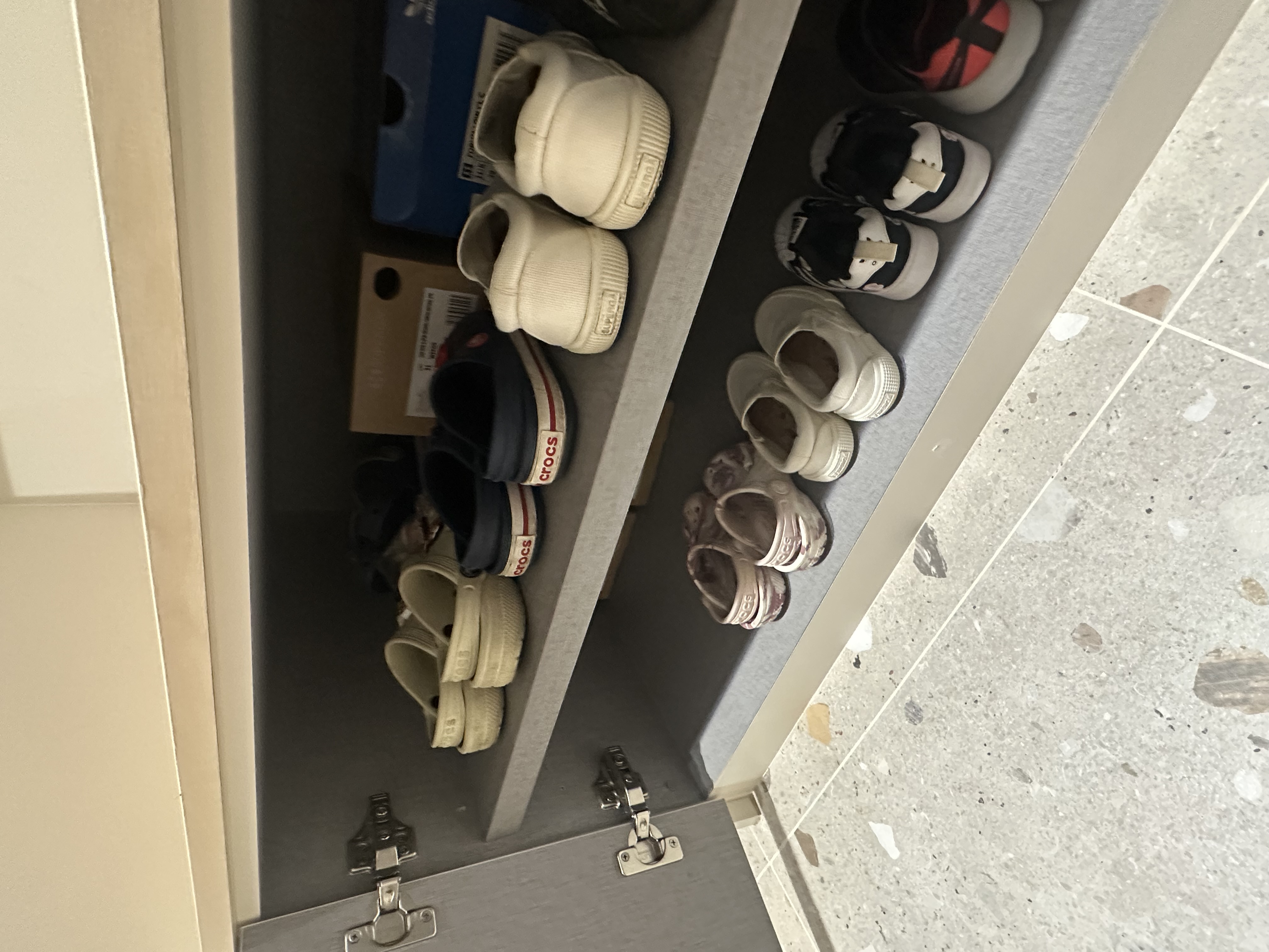 Come On In: A Functional Entryway with Terrazzo Flair