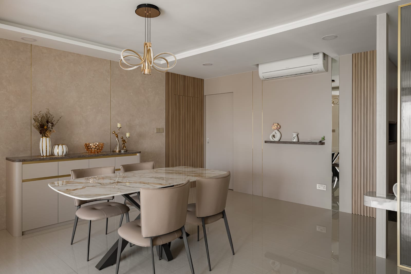 Project Location: 191 Punggol | Design Theme: Modern Luxury