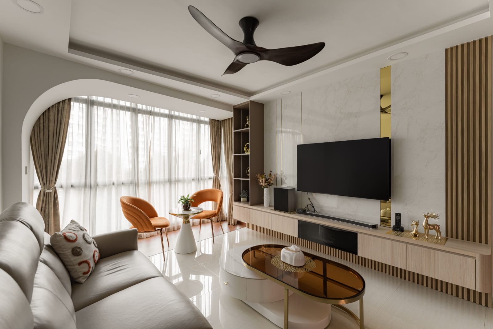 Project Location: 191 Punggol | Design Theme: Modern Luxury