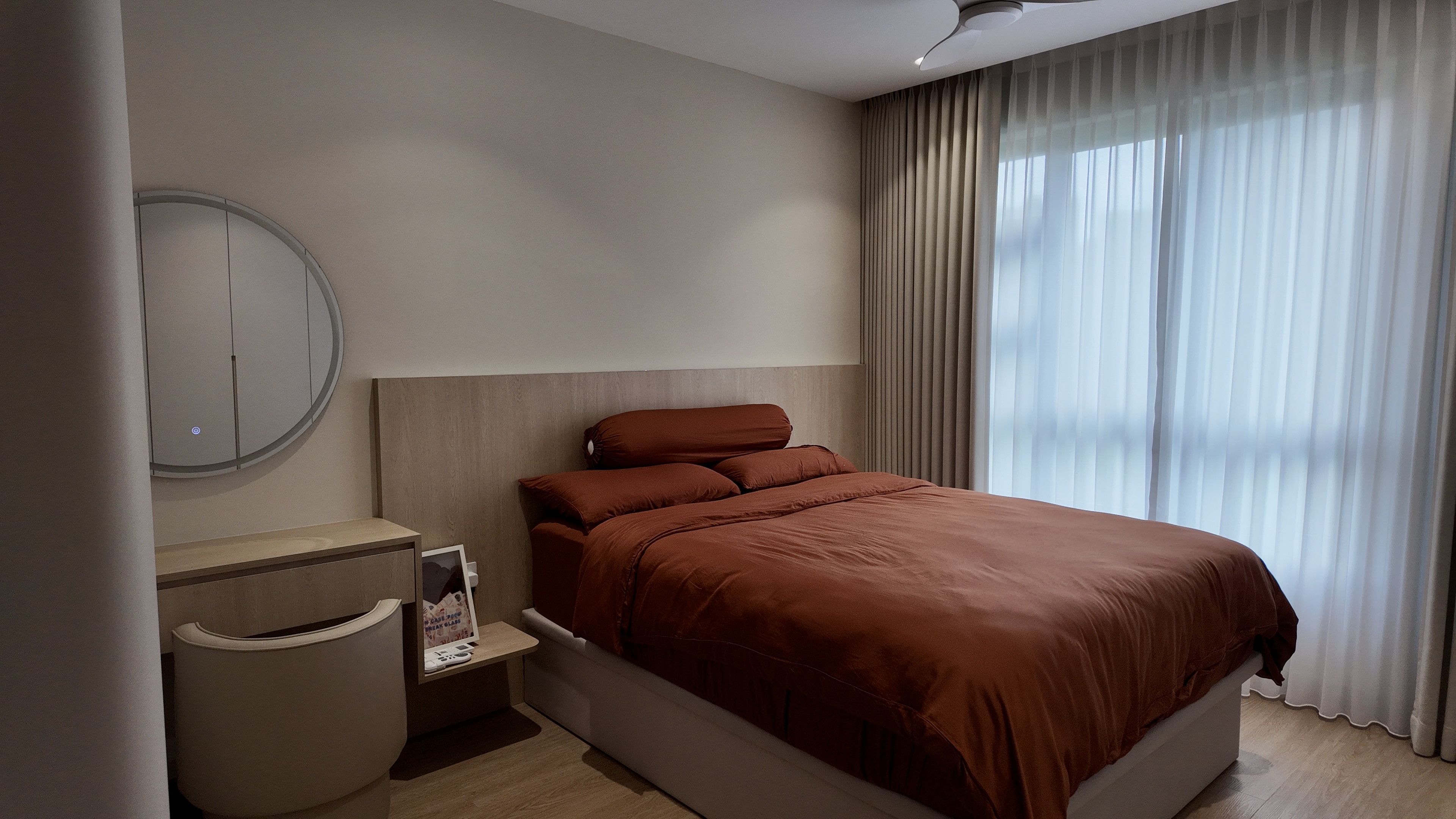 Our Bedroom: Maximizing Space with Minimal Hacking