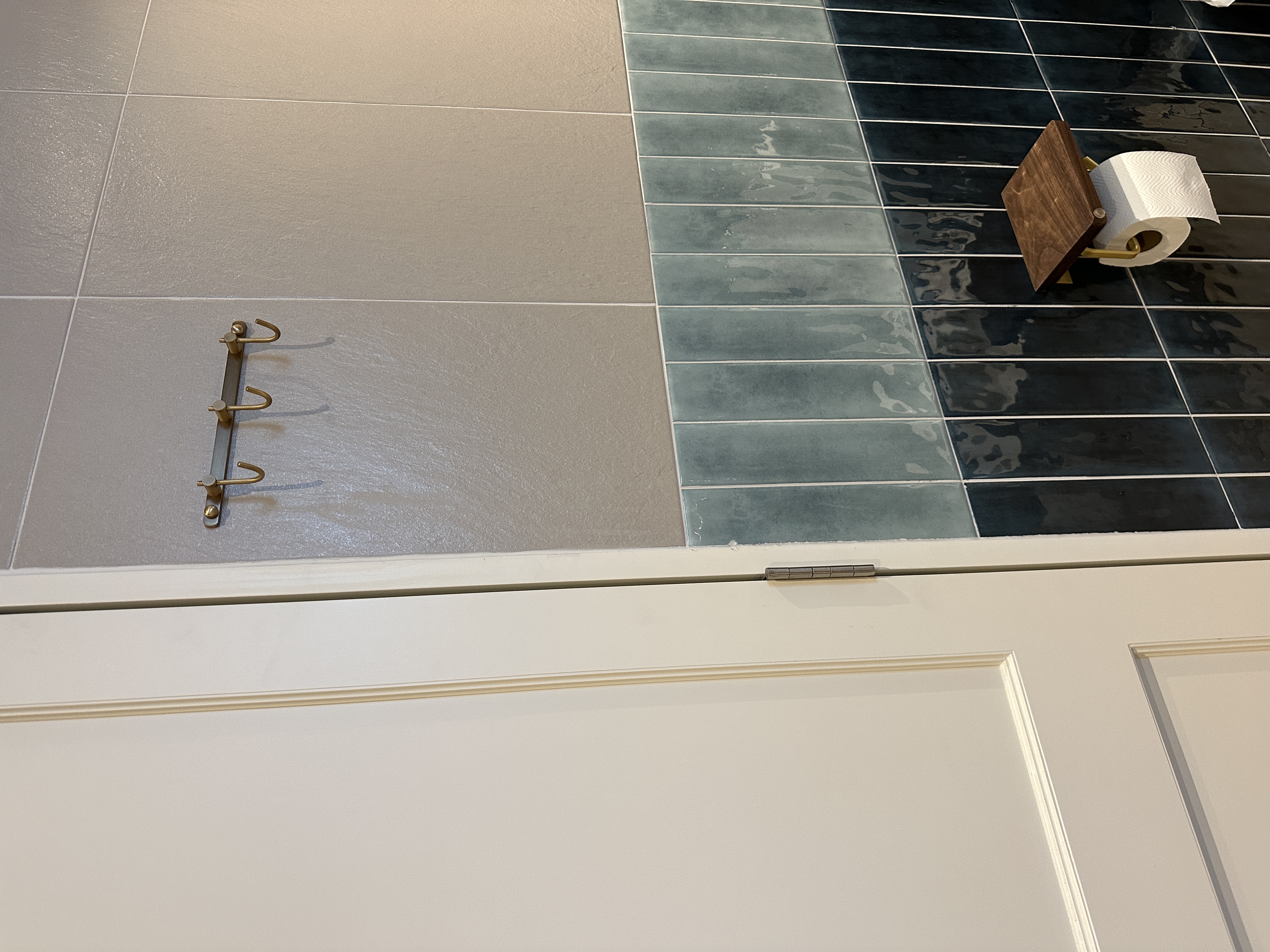 From Render to Reality: Our Beach-Themed Common Bathroom