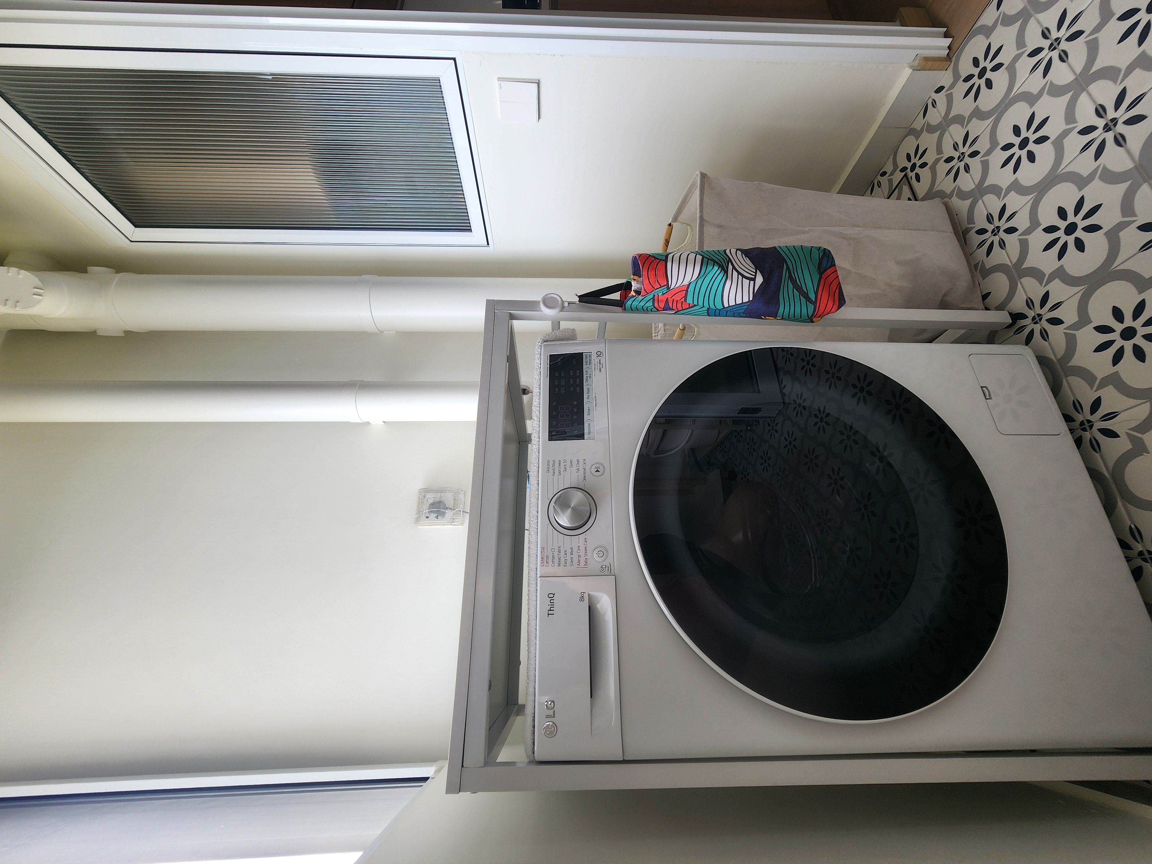 Even a service yard can be organized and aesthetic!