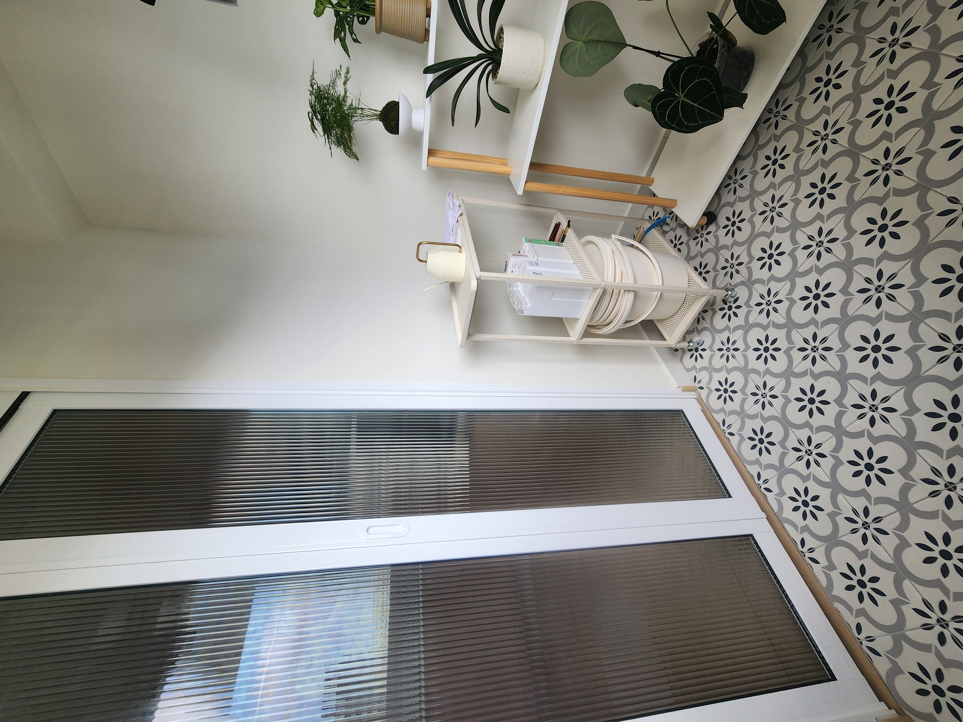 Even a service yard can be organized and aesthetic!