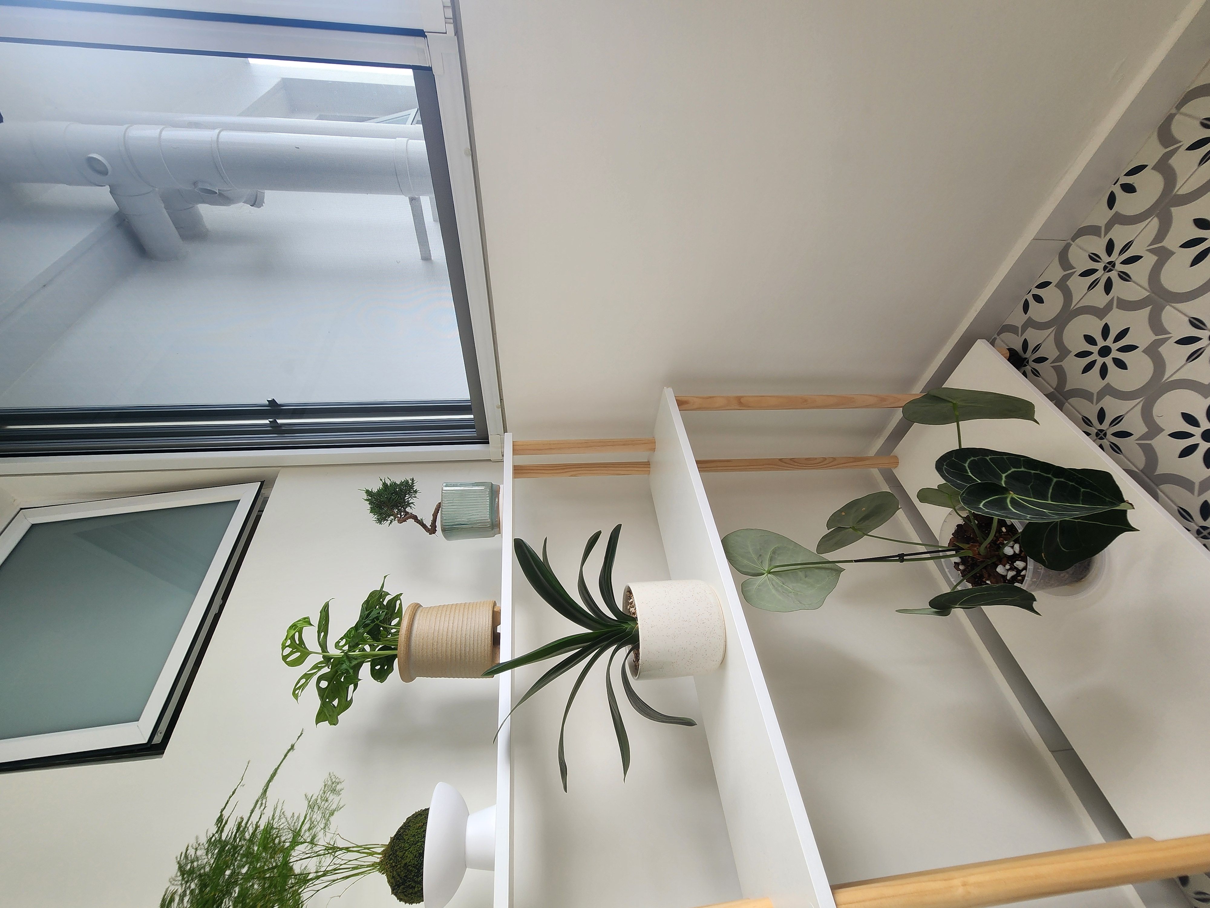 Even a service yard can be organized and aesthetic!