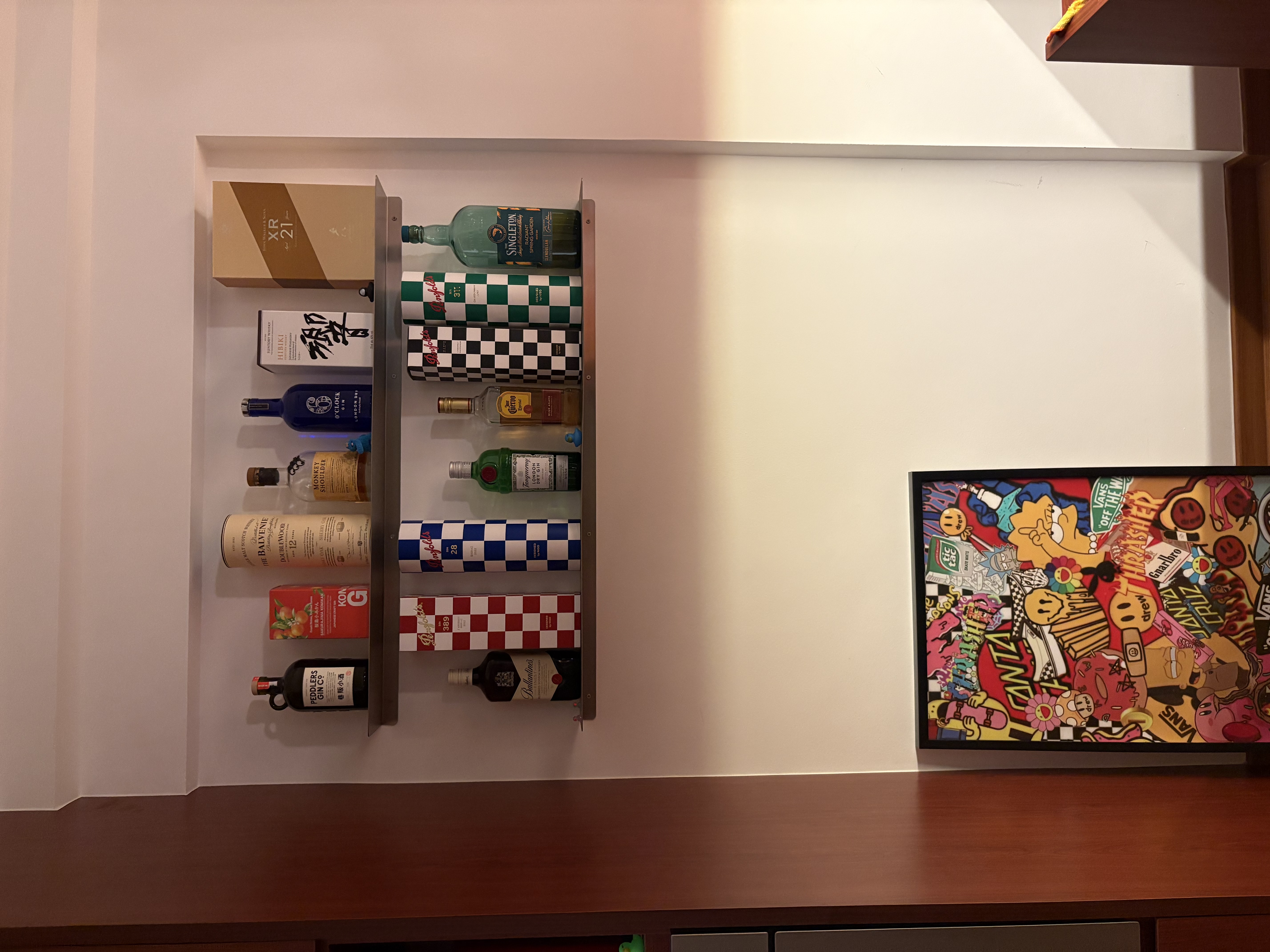 How we made a colorful “mismatched” house, match!