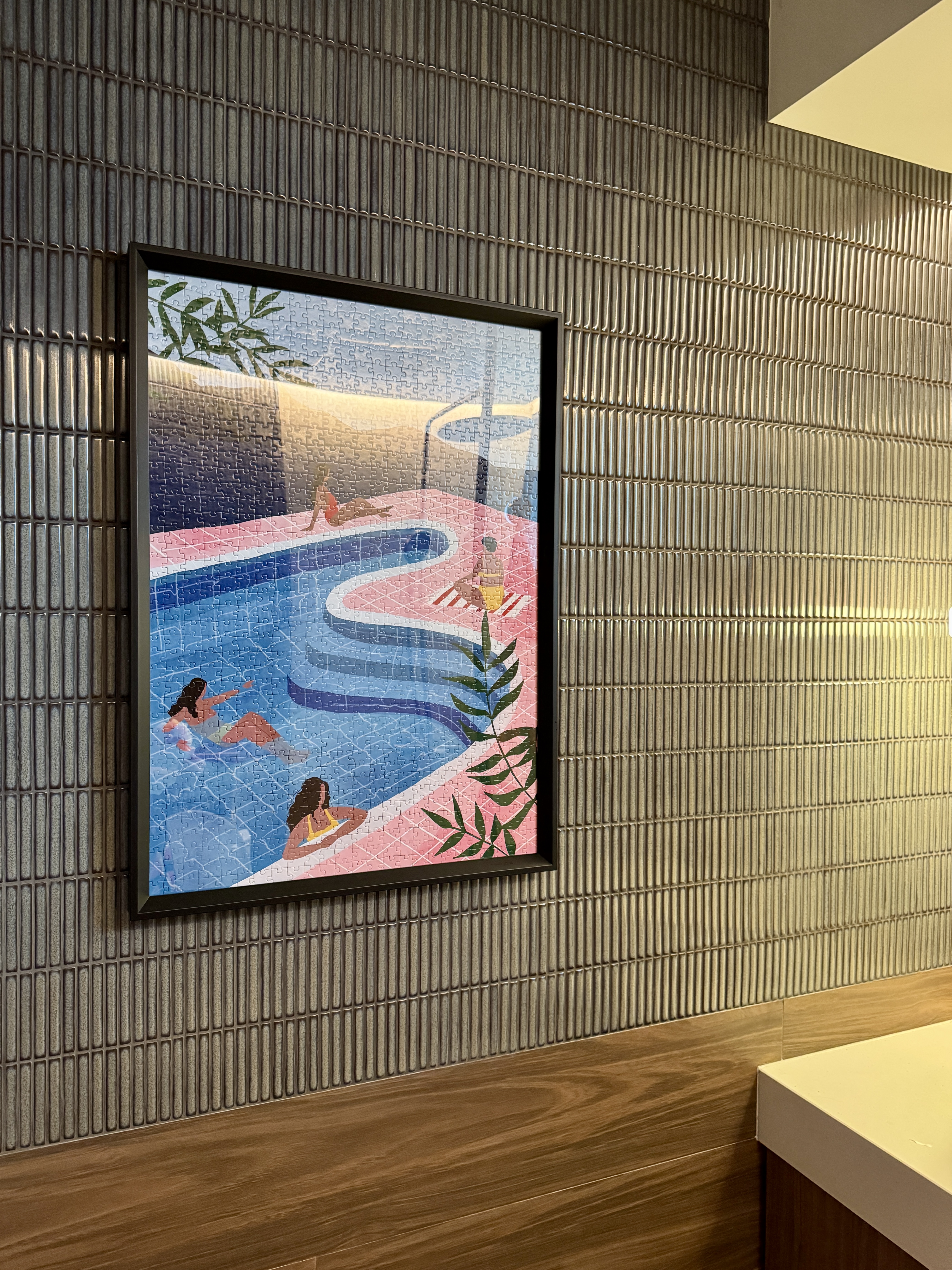 Textured bathrooms made for relaxing private time 🤫💩