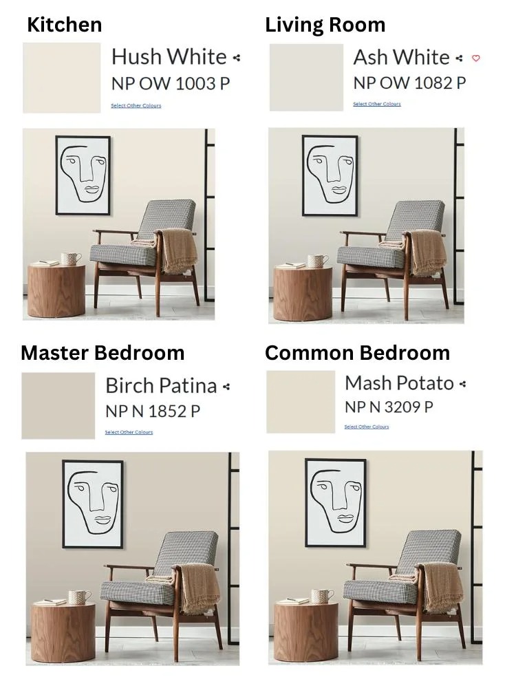 🎨 Our Paint Colours: What We Picked & Why We’re Happy With It!