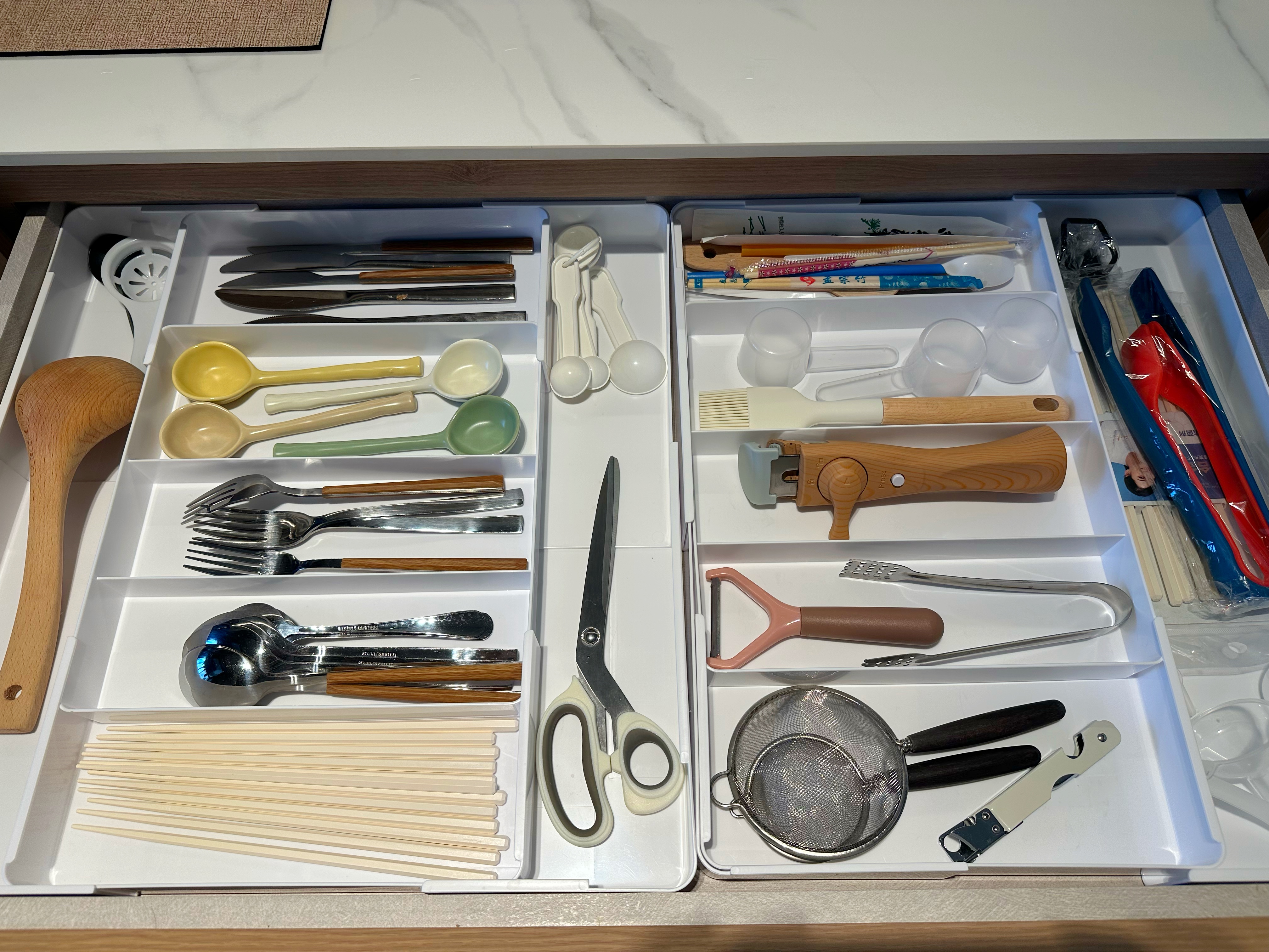 Our kitchen organization: we pre-planned it before reno!