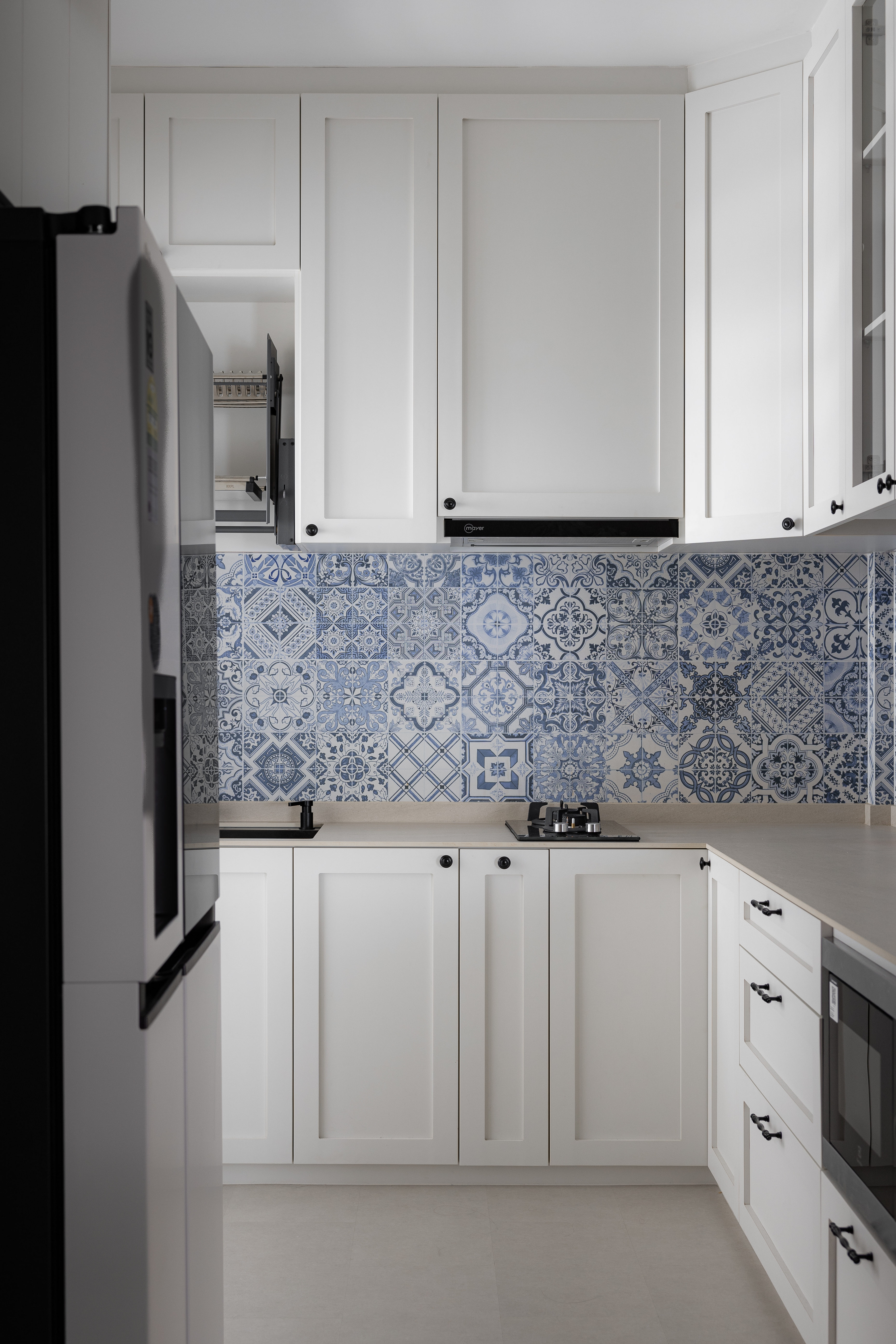 🔵A BTO kitchen that’s both French and Wabi—who else gets it?!
