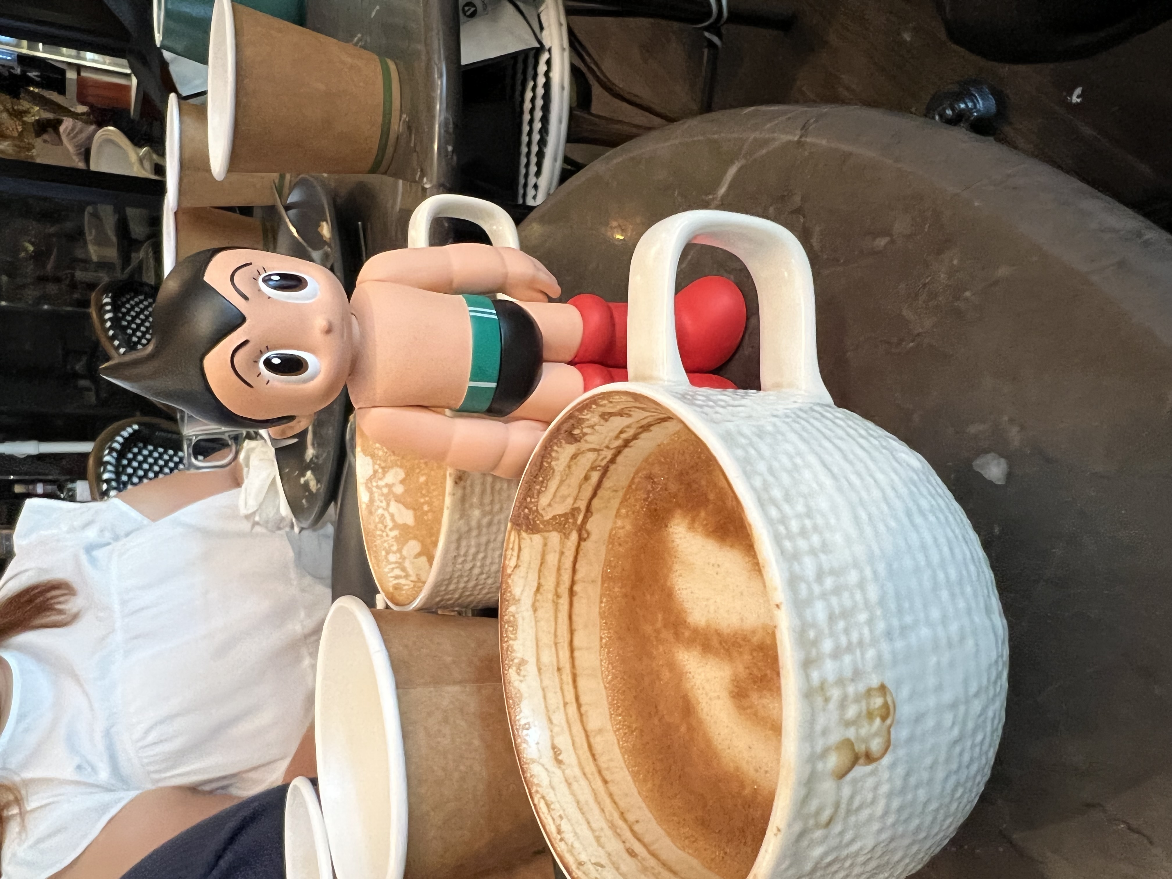 This is what happens when you let one figurine move in.