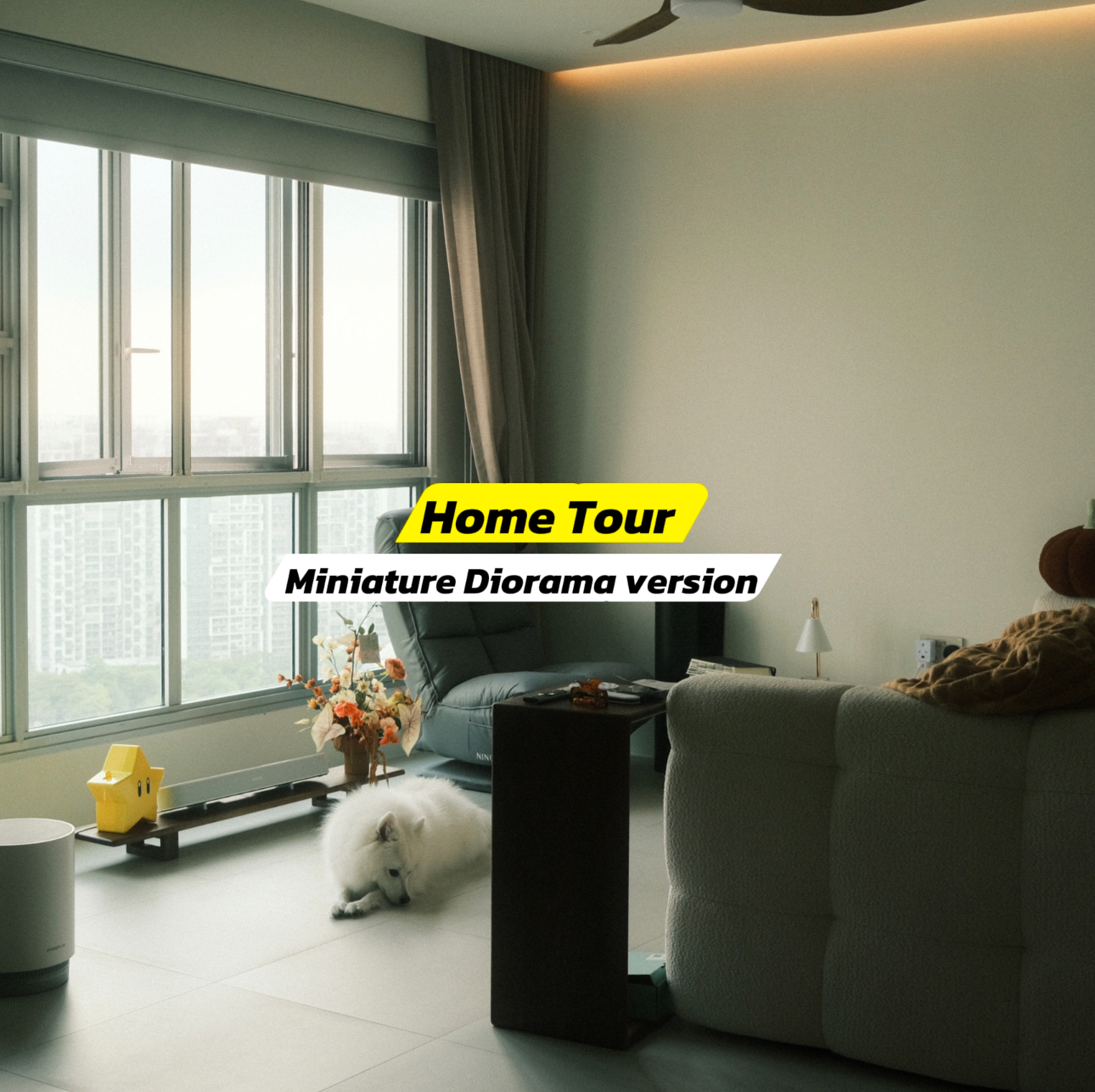 House-Tour:-Miniature-Diorama-version-😄