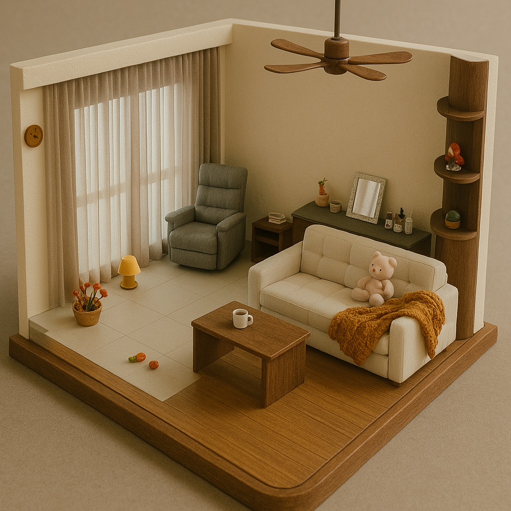 House Tour: Miniature Diorama version 😄