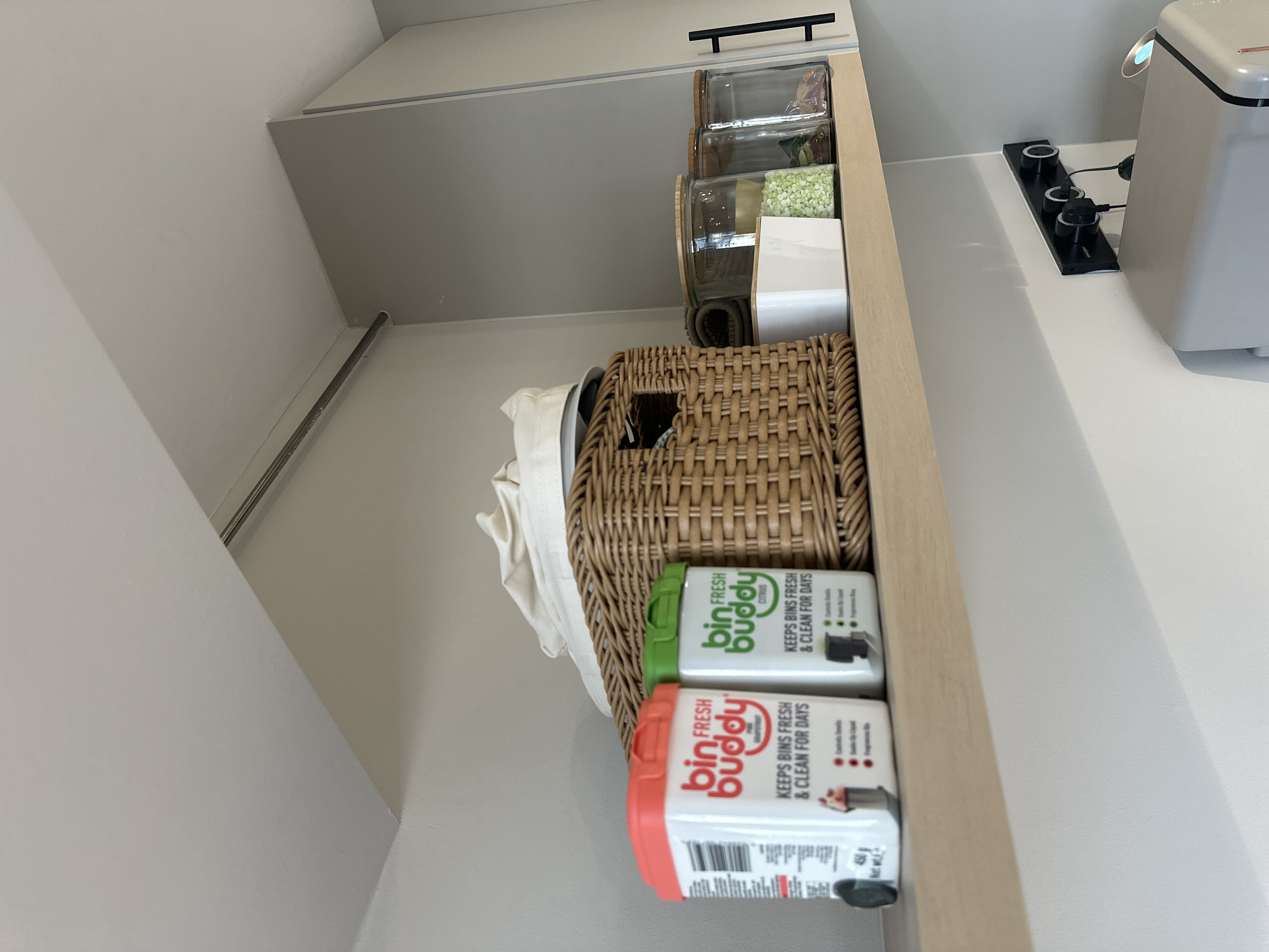 My Dual-Purpose Laundry Nook with a Built-In Water Dispenser