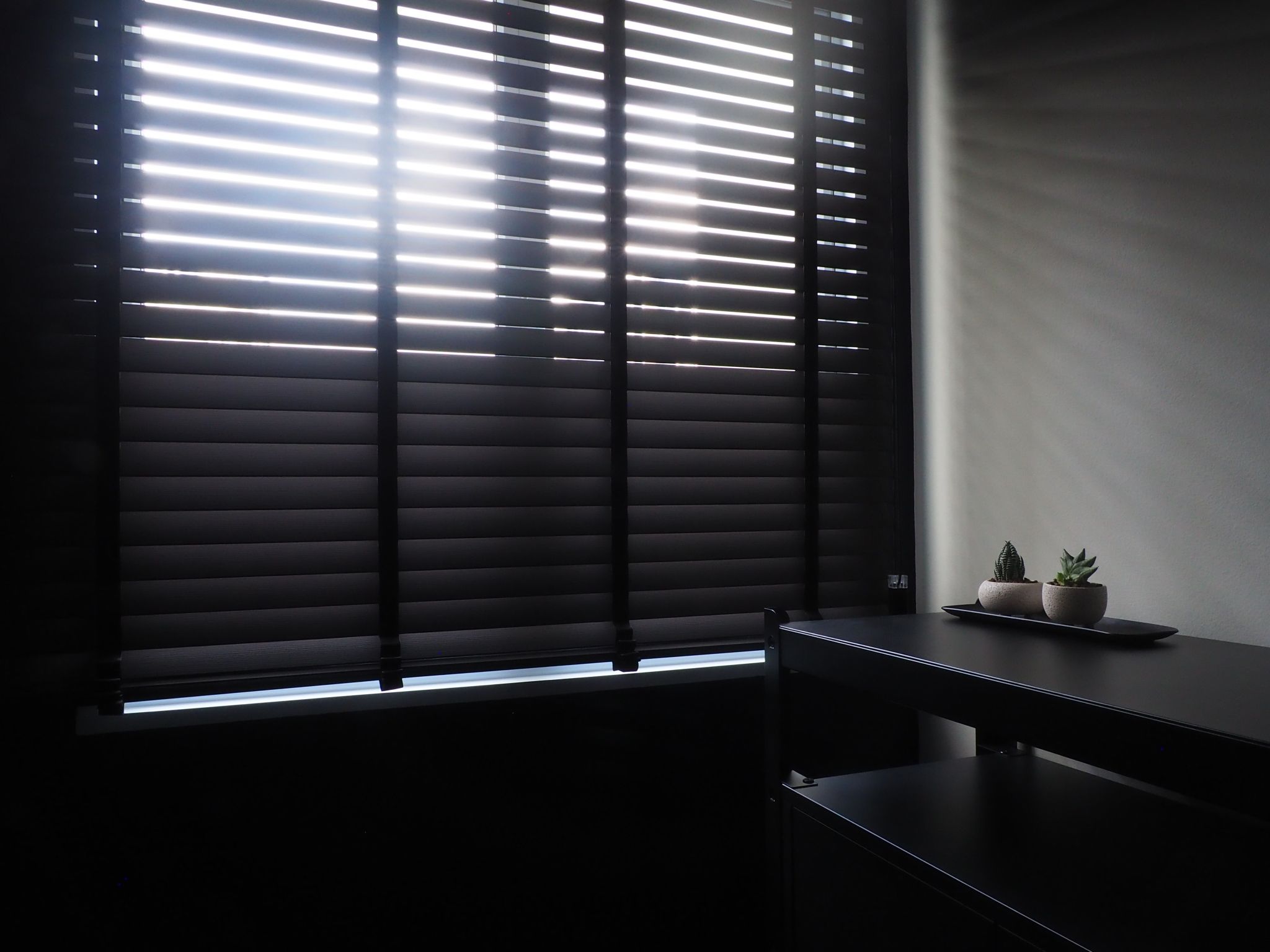 Curtains and blinds!