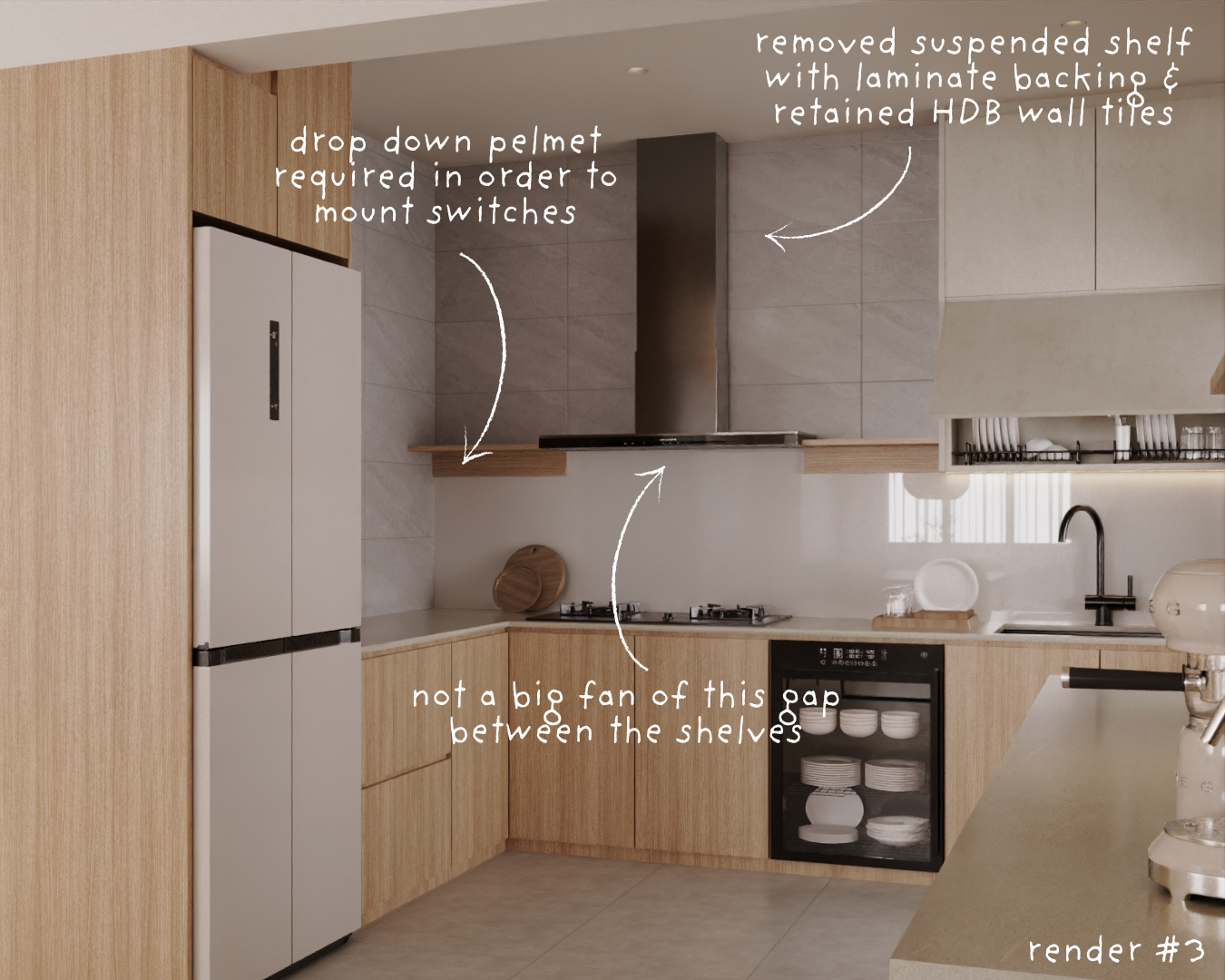 3D RENDER: KITCHEN 👩🏻‍🍳