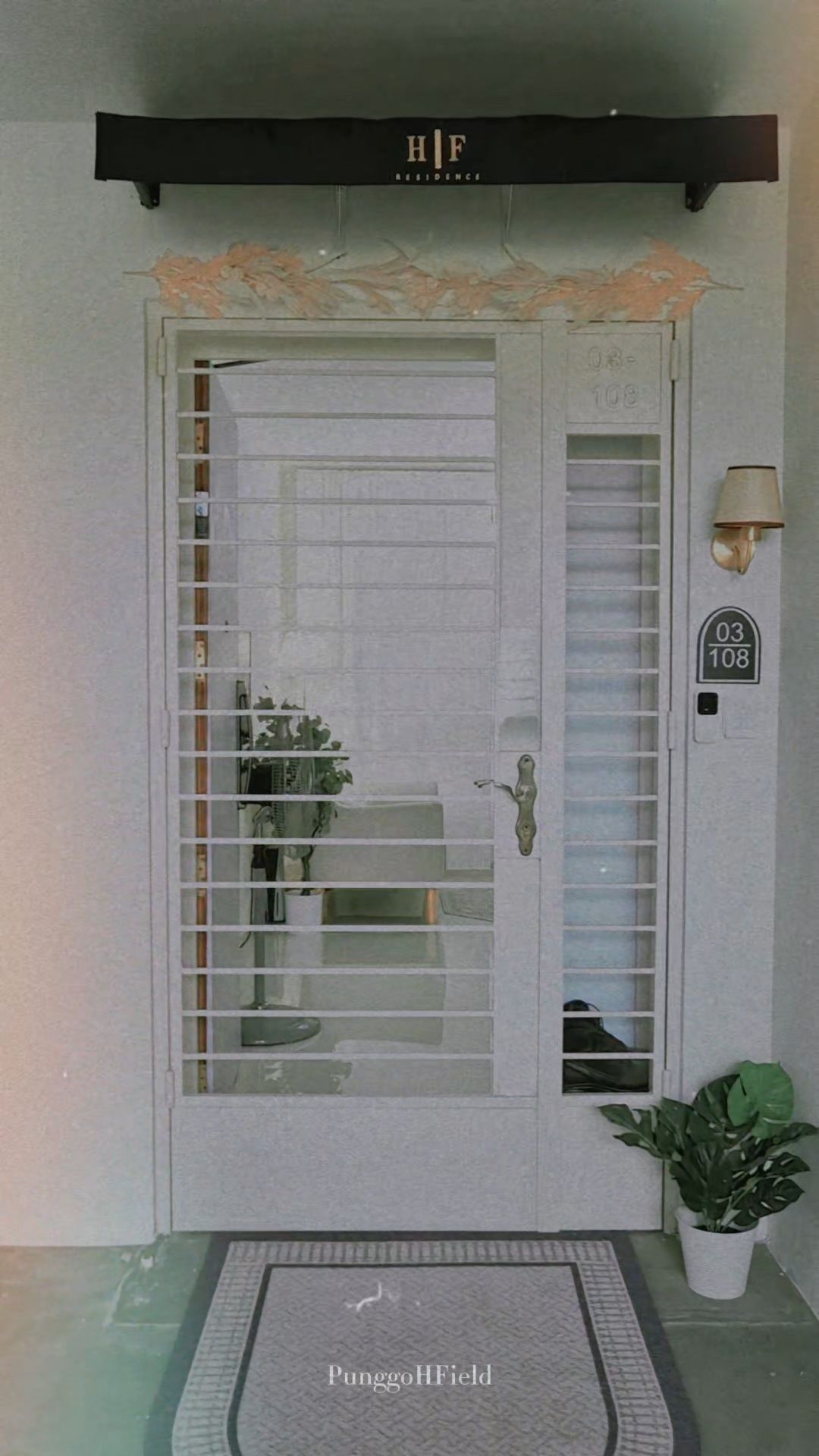 Less than $100 for house entrance revamped by punggoHField