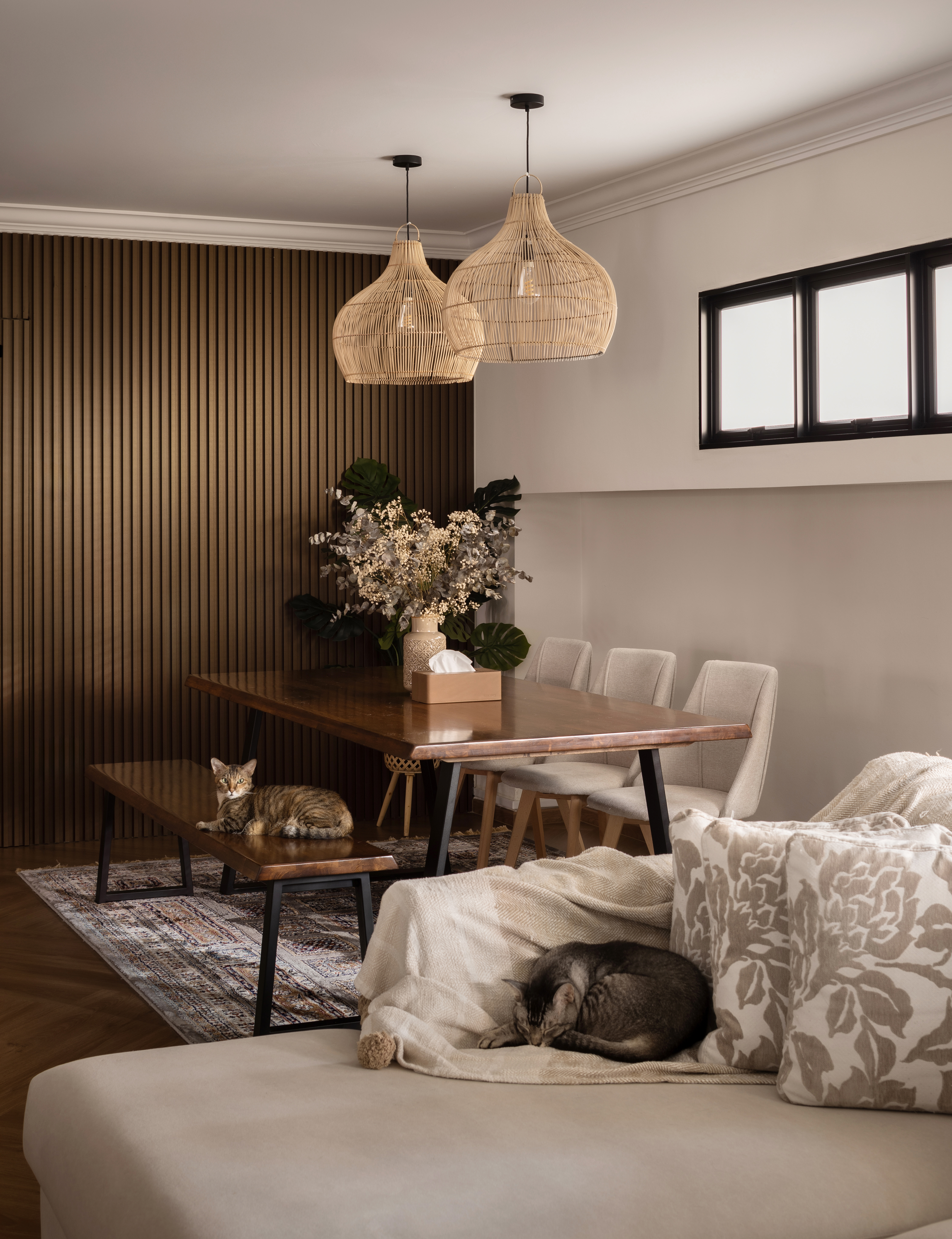 Inside A Modern Colonial Inspired HDB Executive Apartment