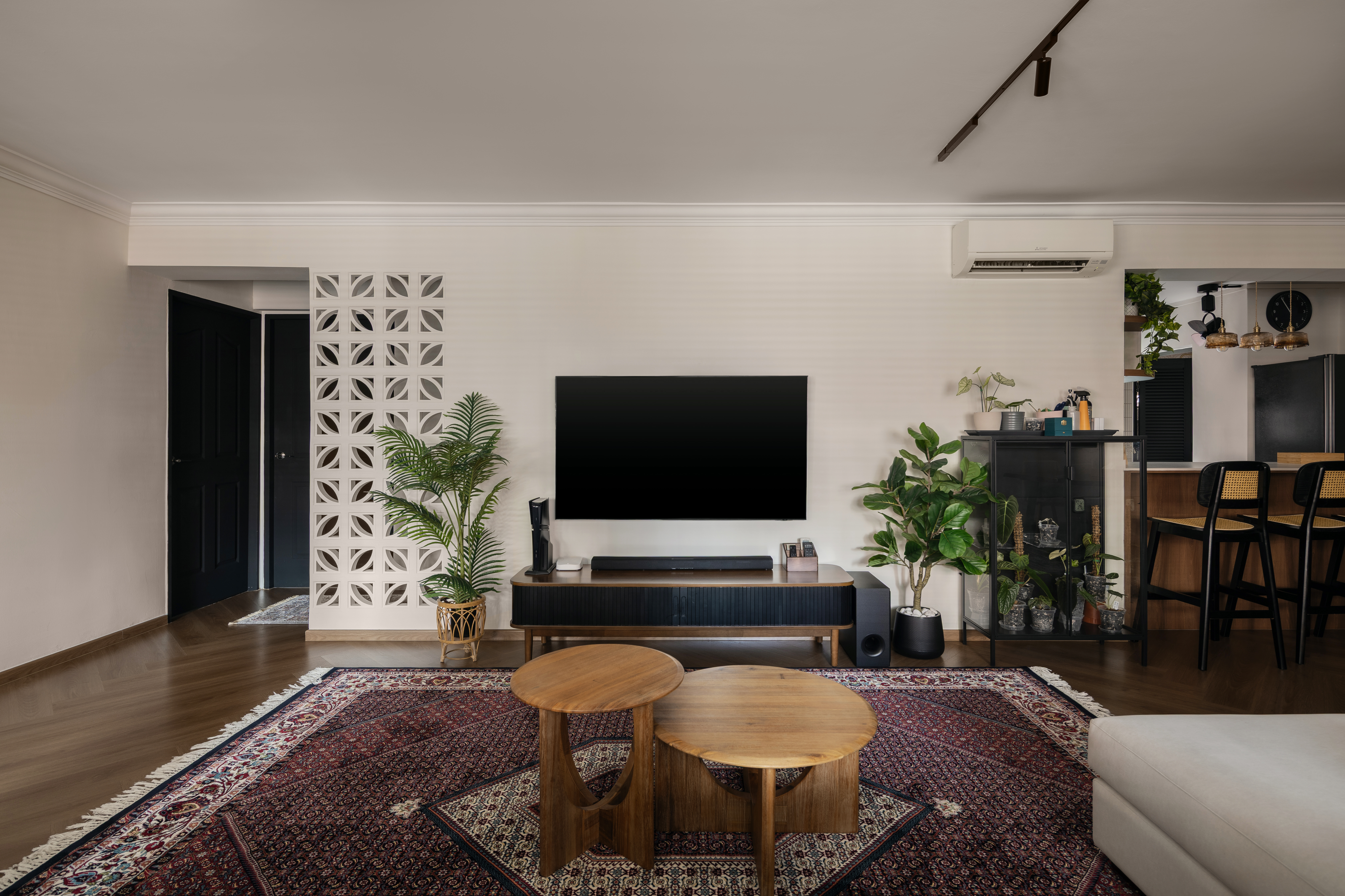 Inside A Modern Colonial Inspired HDB Executive Apartment