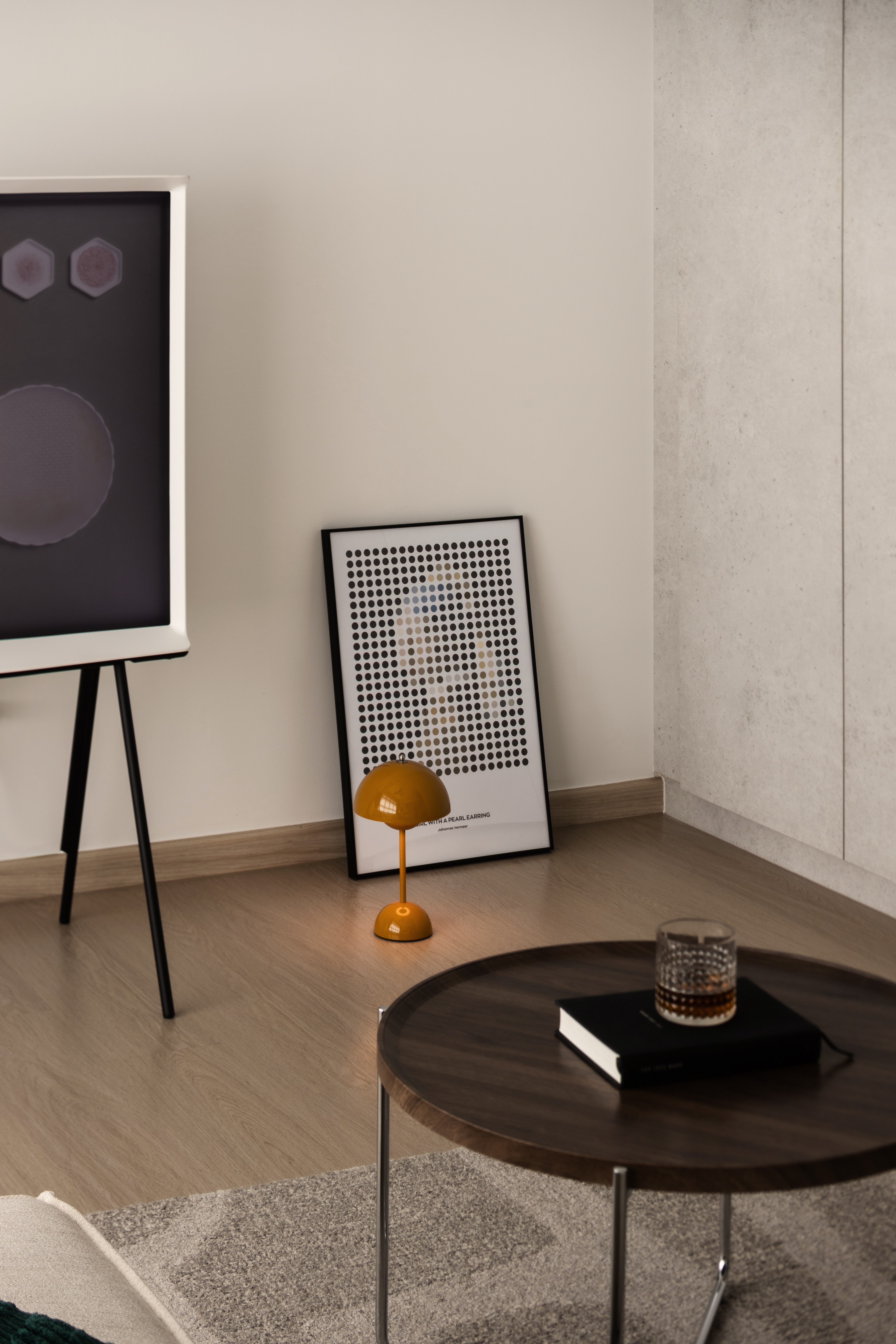 Minimalist design for a bachelor pad.