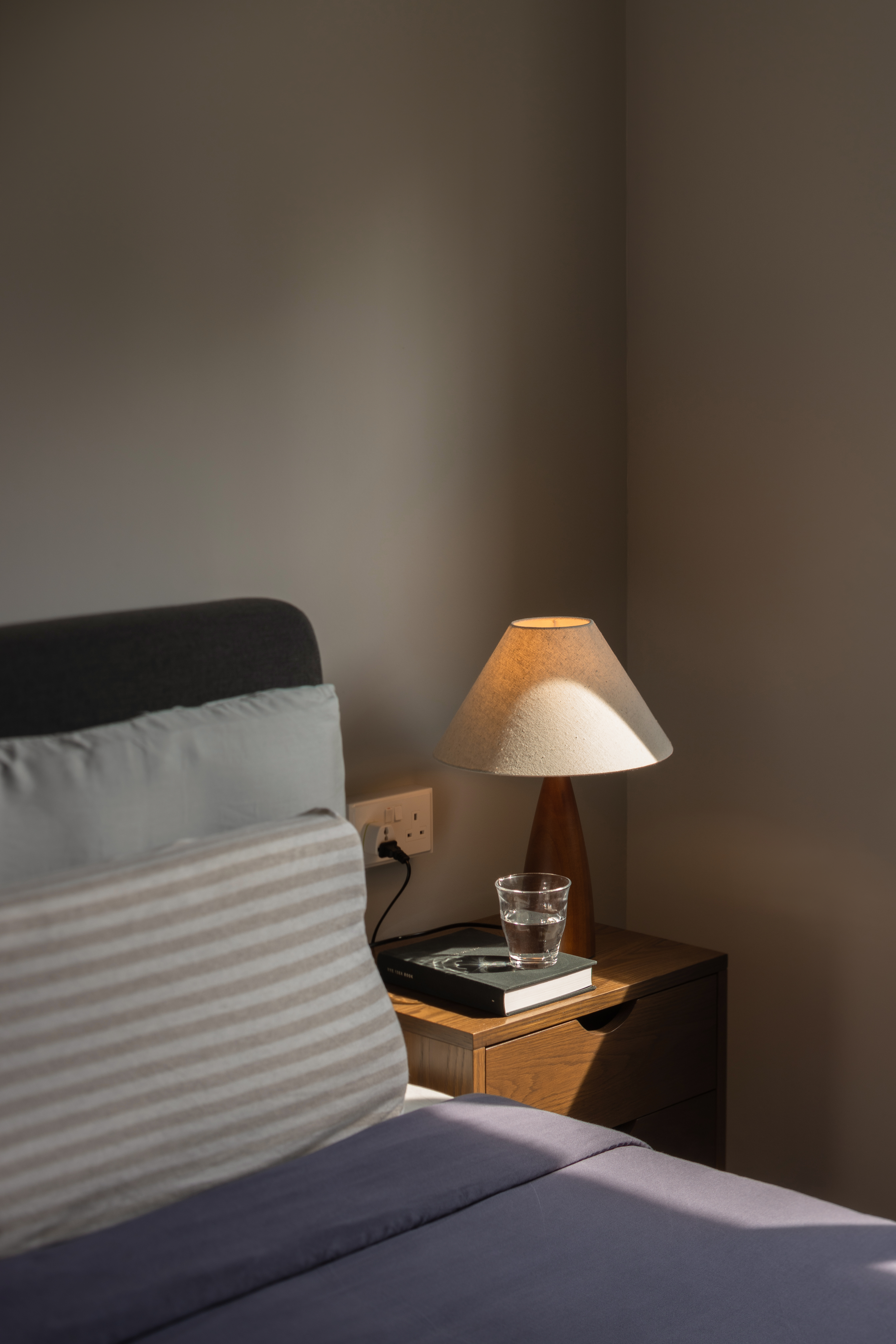 Minimalist design for a bachelor pad.