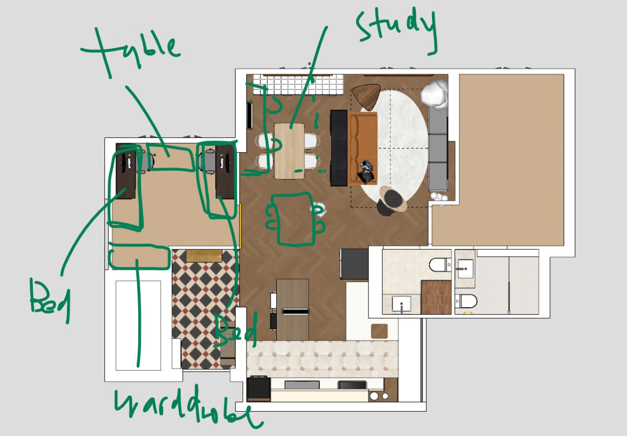 We walled up our living room?! Planning our 1st-time HDB renovation!