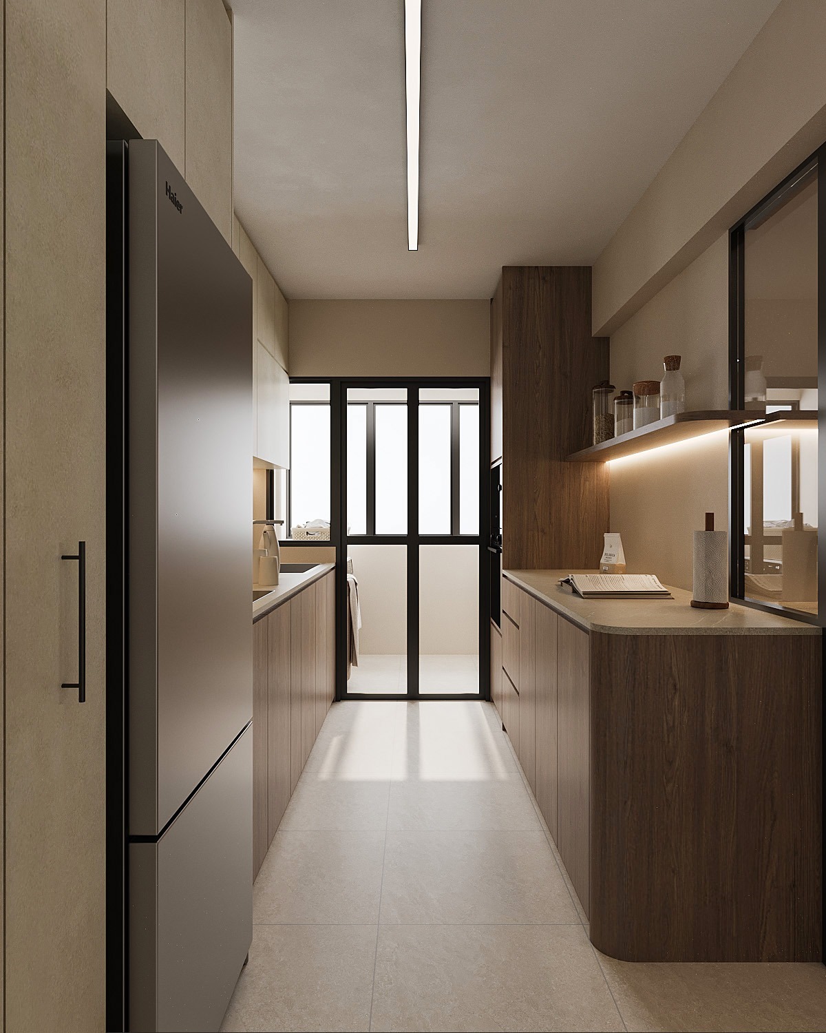 Home Tour: 3D Render Version Japandi X Wabi-Sabi