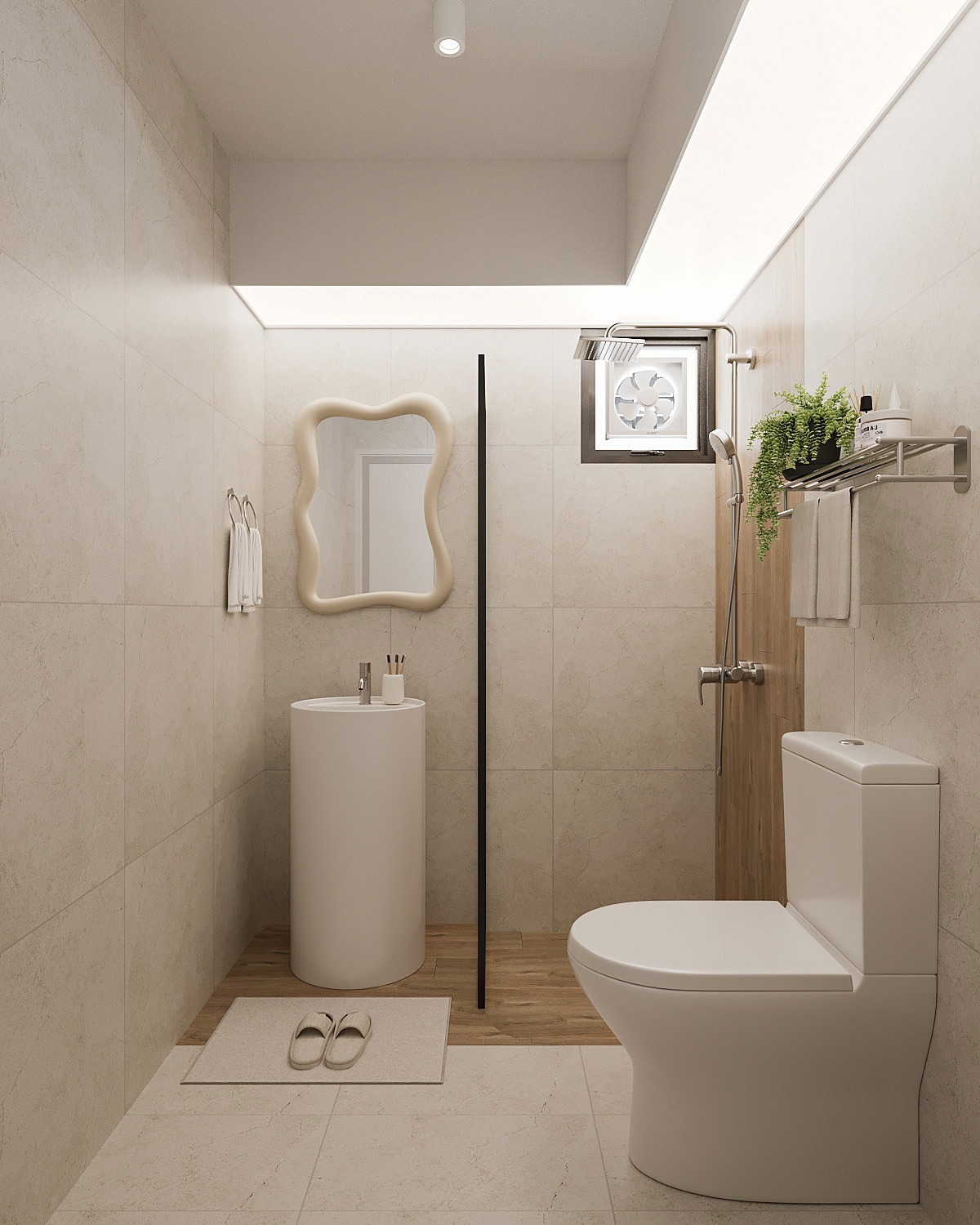 Home Tour: 3D Render Version Japandi X Wabi-Sabi