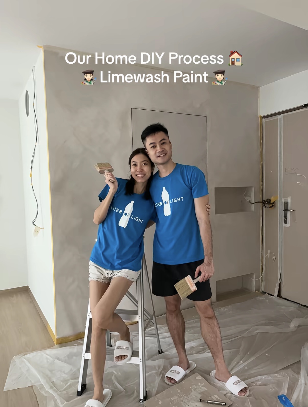 How To: Limewash Paint DIY 👩🏻‍🎨🧑🏻‍🎨