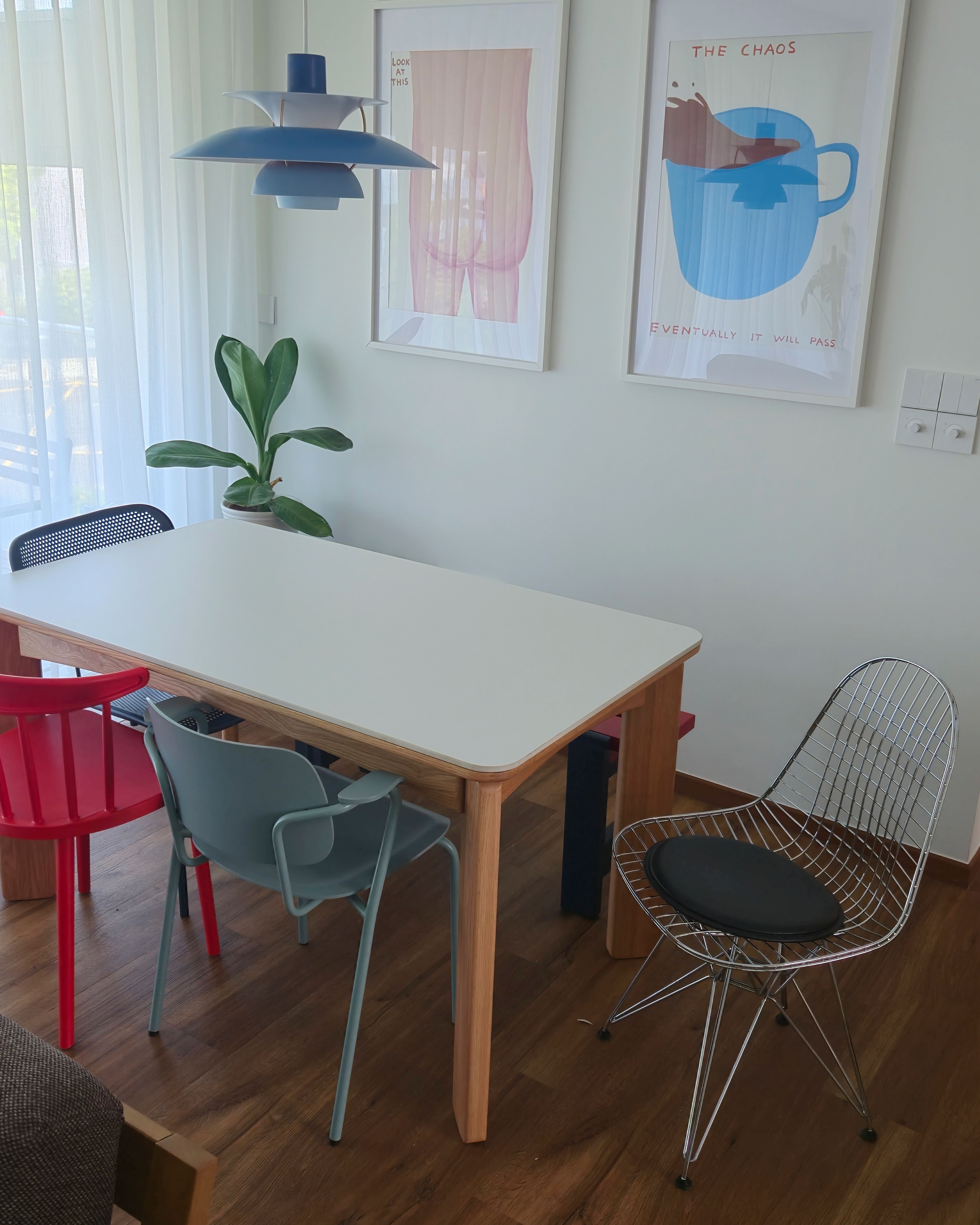 guess my dining area's colour scheme?