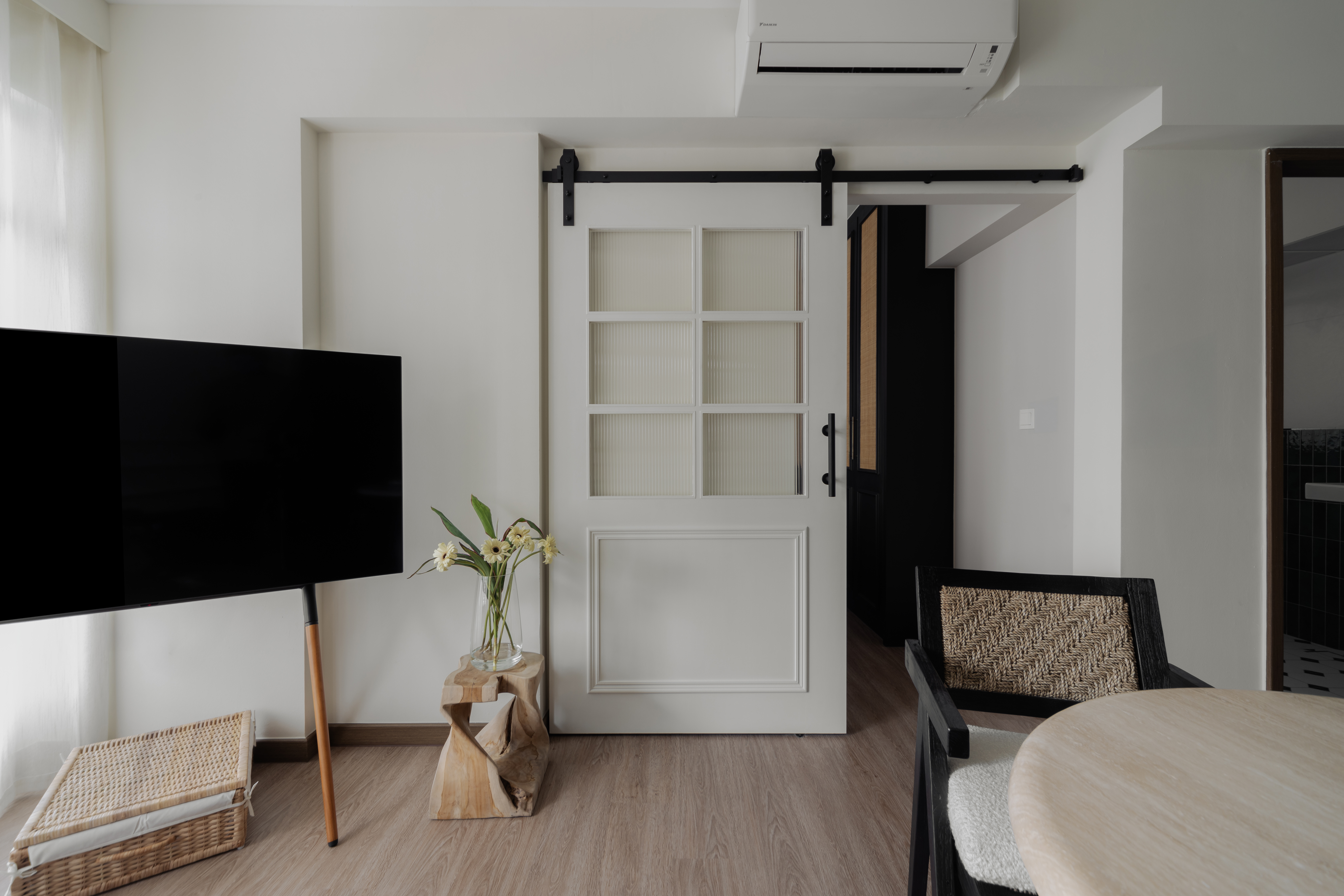 Check out this Modern French 2-room BTO ✨