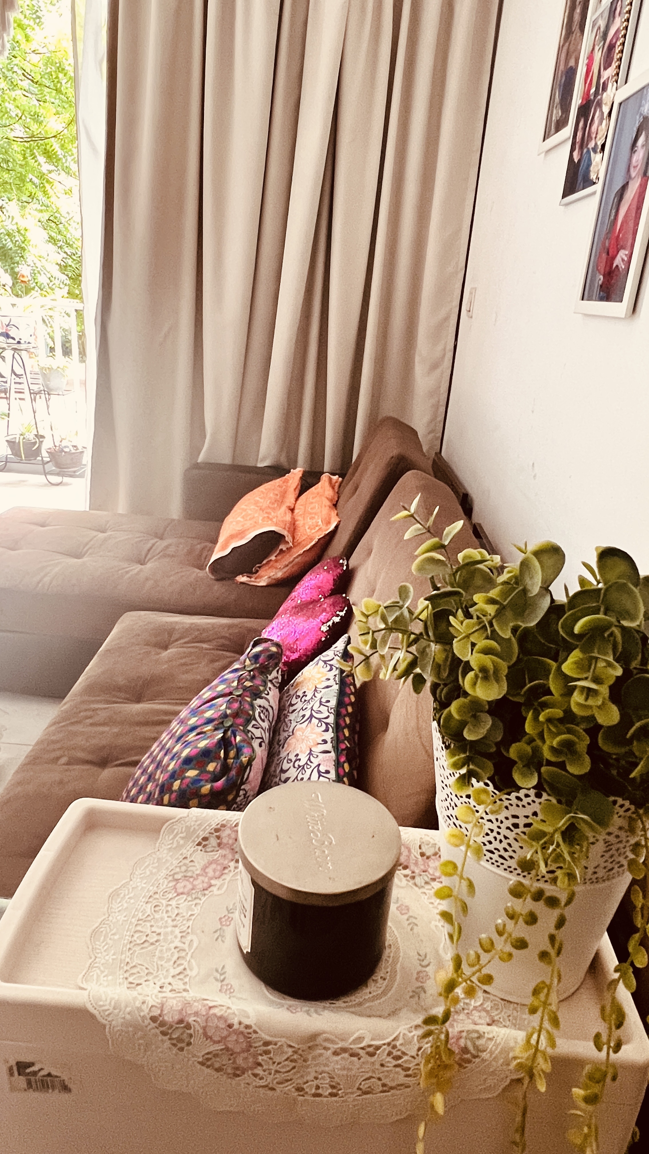 This sofa knows all my secrets.