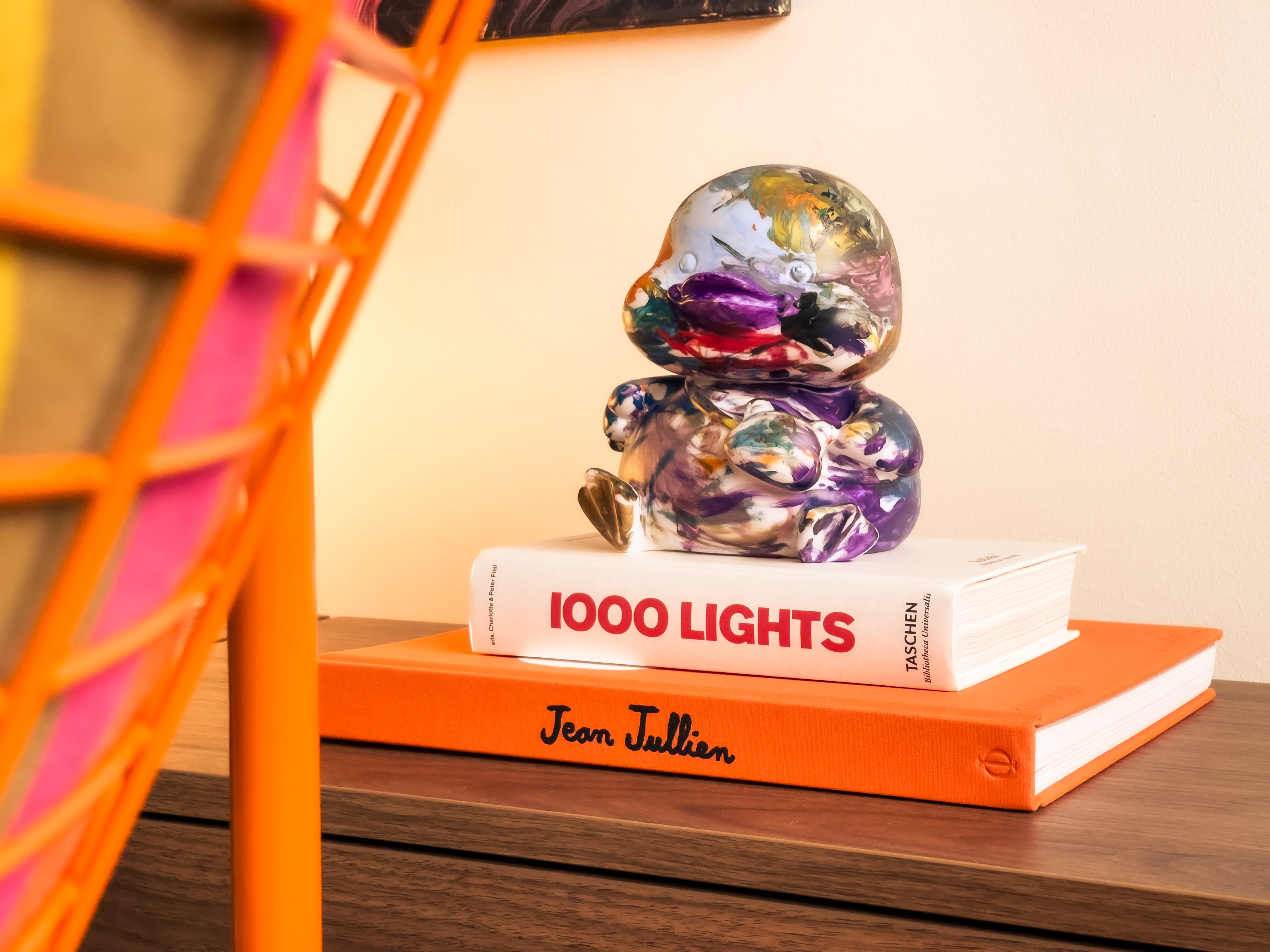 Styling tip: Curating this console like a mini gallery of what I love